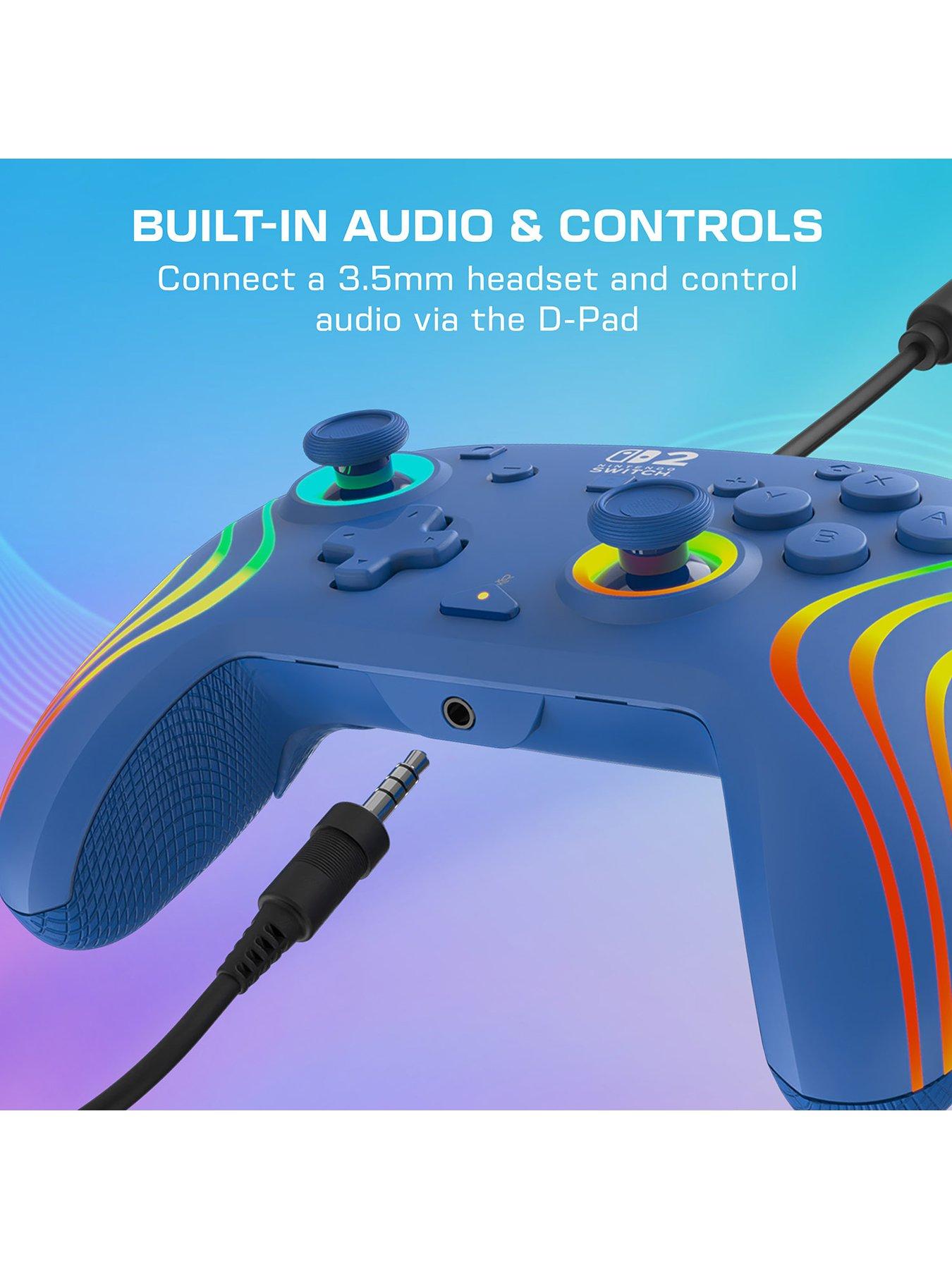 Image 6 of 7 of Turtle Beach Afterglow Wave Wired NS2 Blue