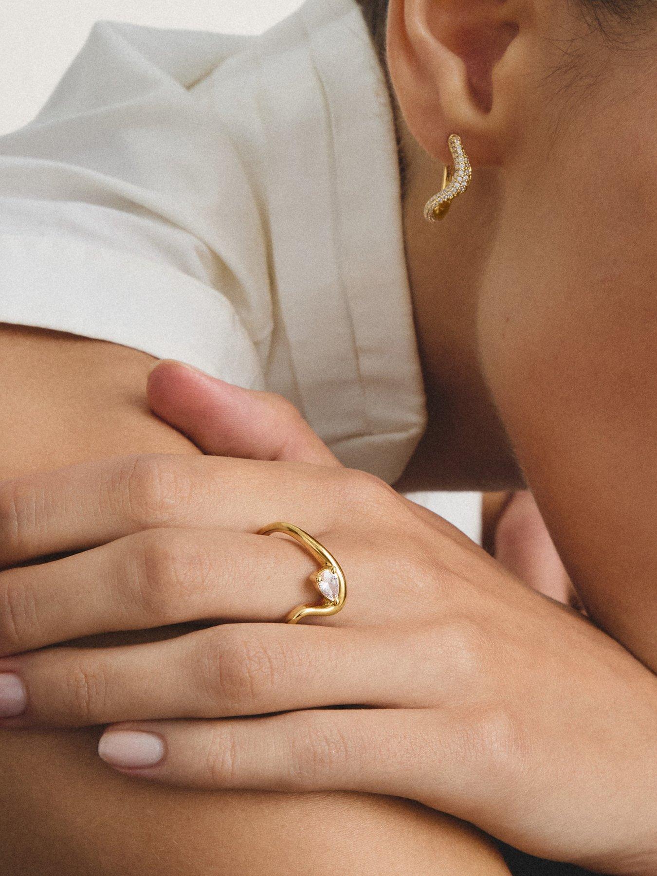 Image 4 of 4 of Thomas Sabo Fluid EleganceRing