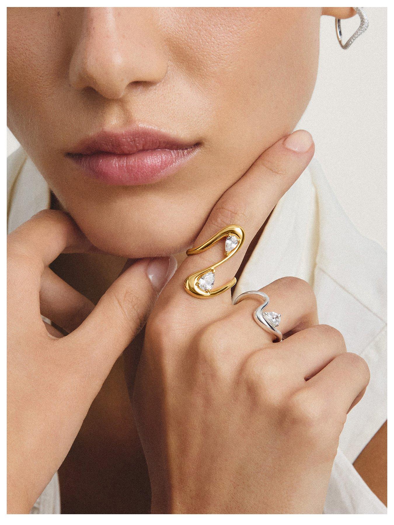 Image 1 of 3 of Thomas Sabo Fluid EleganceRing
