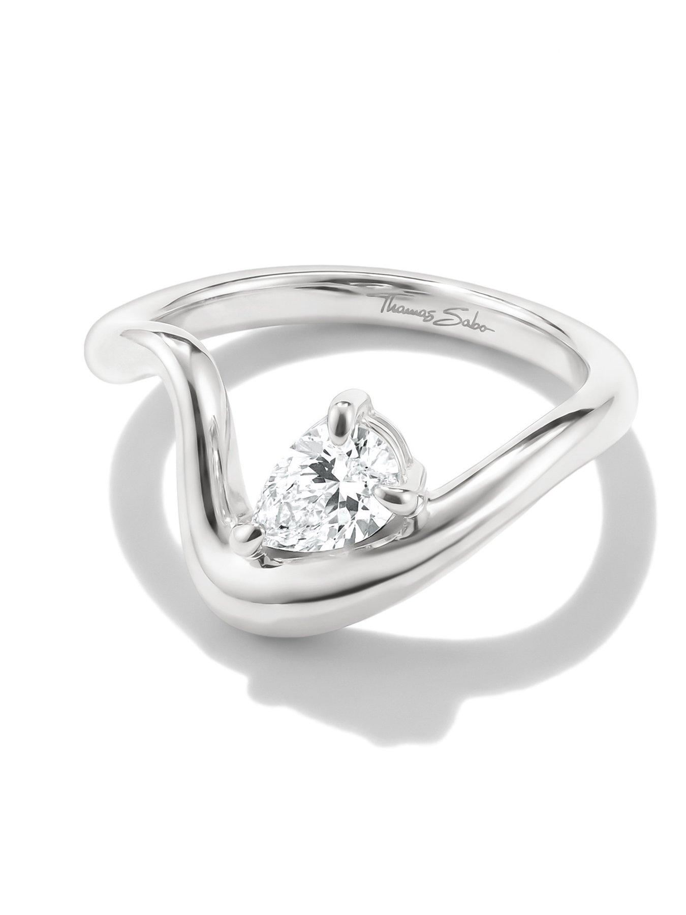 Image 2 of 4 of Thomas Sabo Fluid EleganceRing