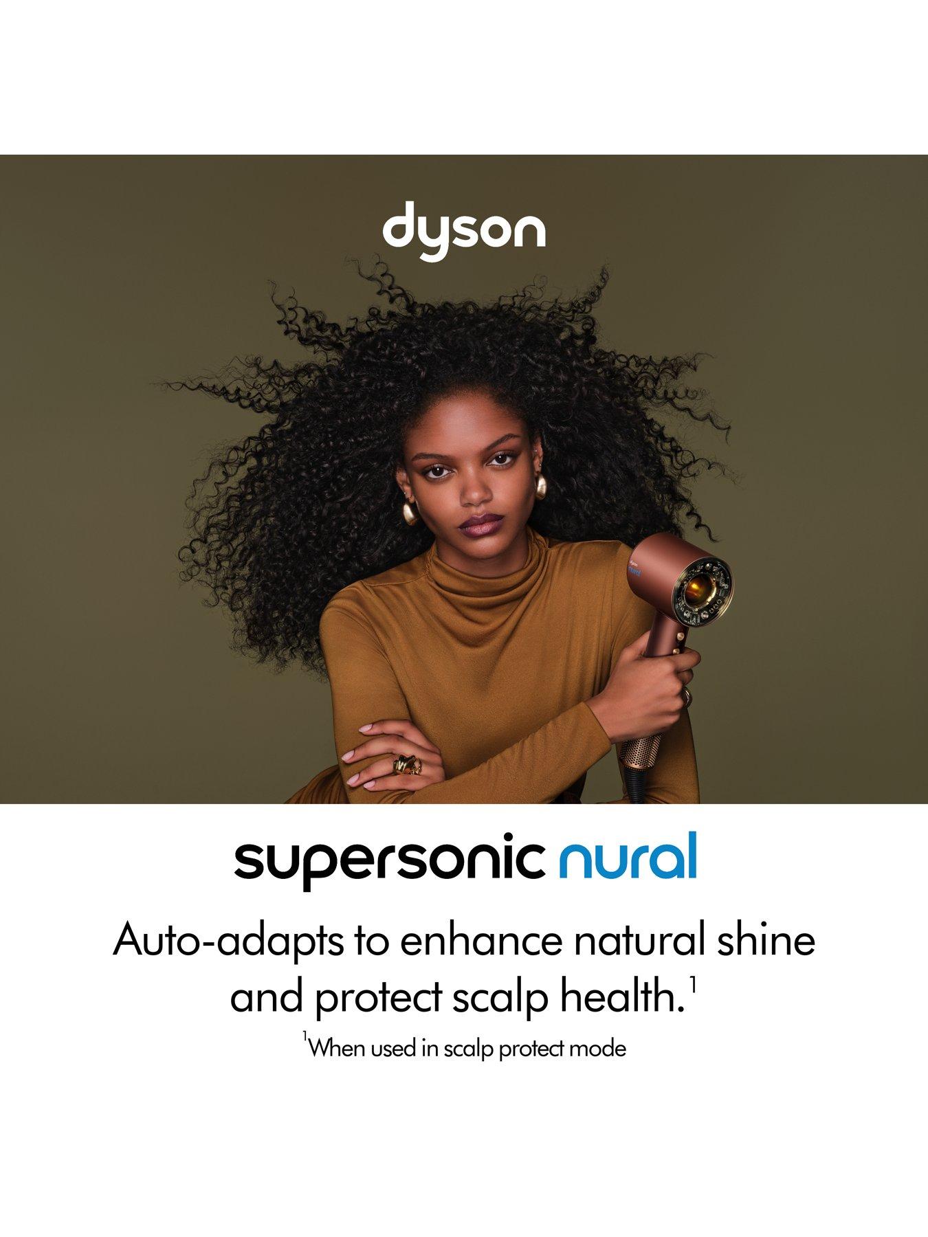 Image 2 of 8 of Dyson Supersonic Nural hair dryer - Straight + Wavy (Plum and copper)