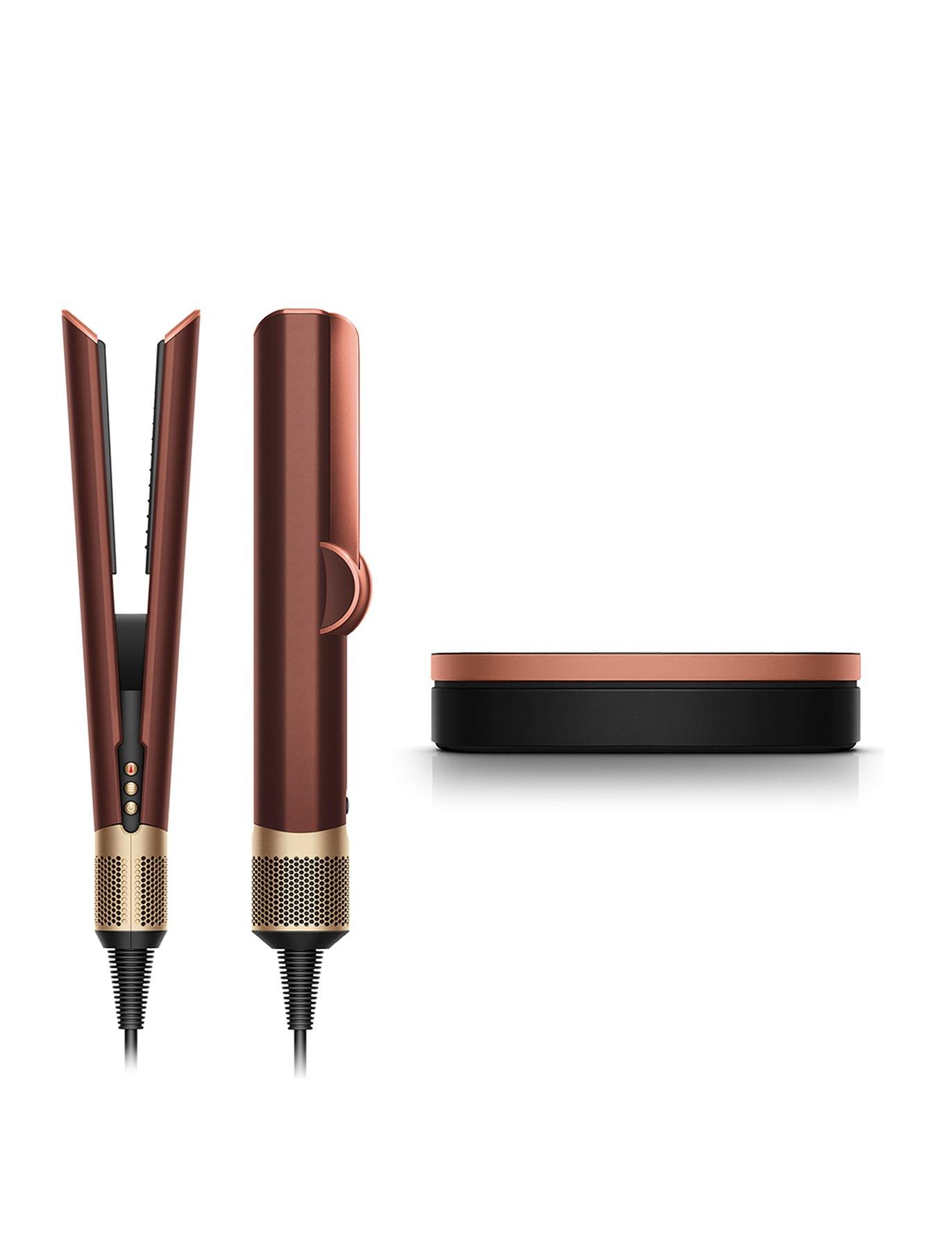 Image 1 of 8 of Dyson Airstrait dryer and straightener (Plum and copper)