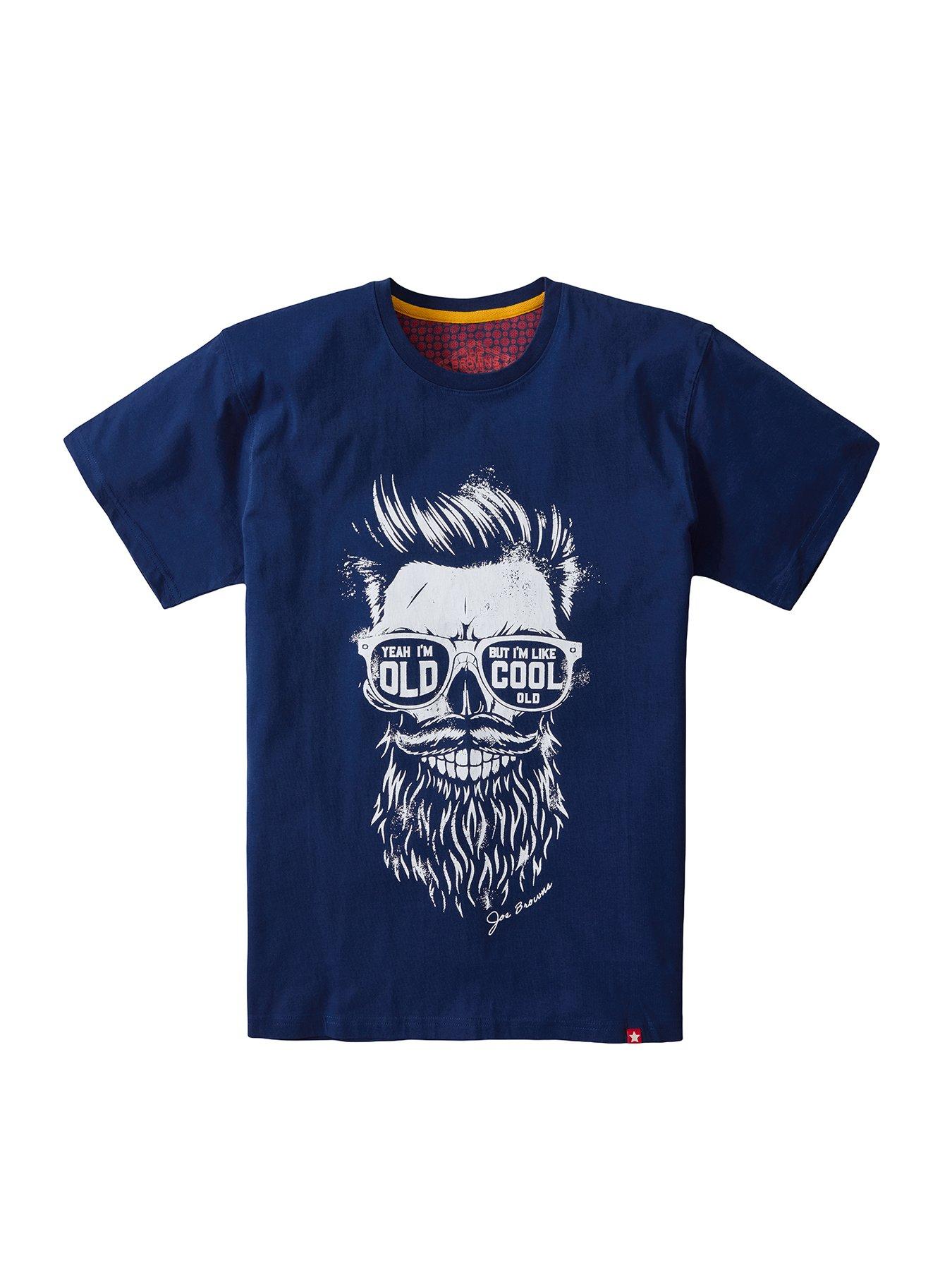 Image 5 of 5 of Joe Browns Mens Dead Cool T-Shirt - Blue