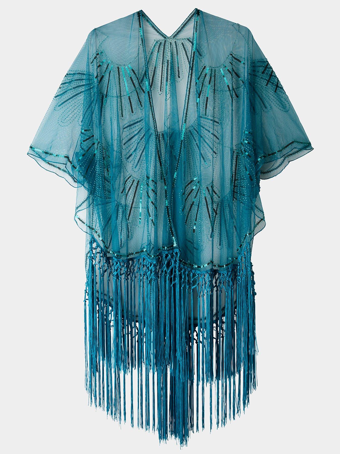 Image 5 of 6 of Joe Browns Womens Dazzle Me Darling Kimono - Blue
