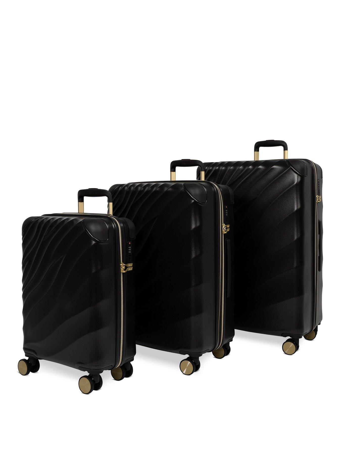 Image 1 of 7 of Rock Luggage Sahara Hardshell Suitcase 3pc set (Cabin/Medium/Large)