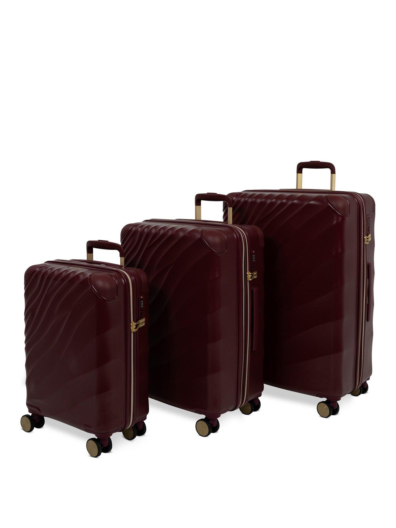 Image 1 of 7 of Rock Luggage Sahara Hardshell Suitcase 3pc set (Cabin/Medium/Large)