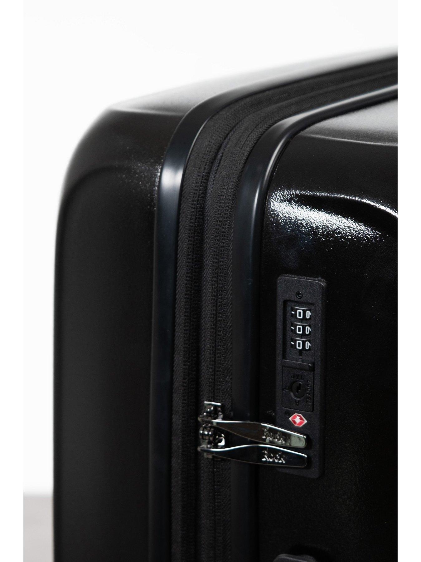 Image 5 of 7 of Rock Luggage Legacy Hardshell Suitcase 3pc set (Cabin/Medium/Large)