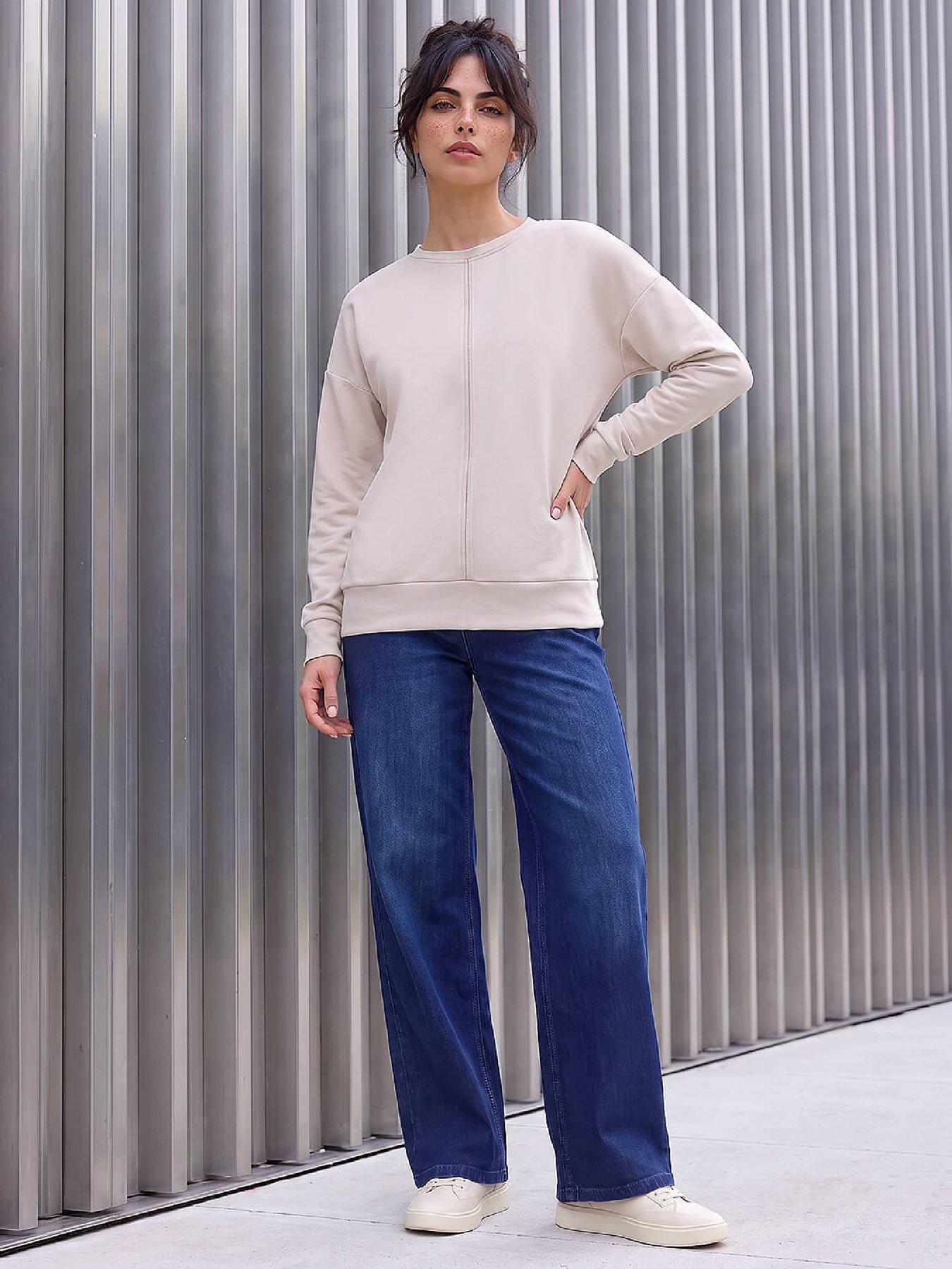 Image 4 of 4 of Roman Beaded Soft Sweatshirt