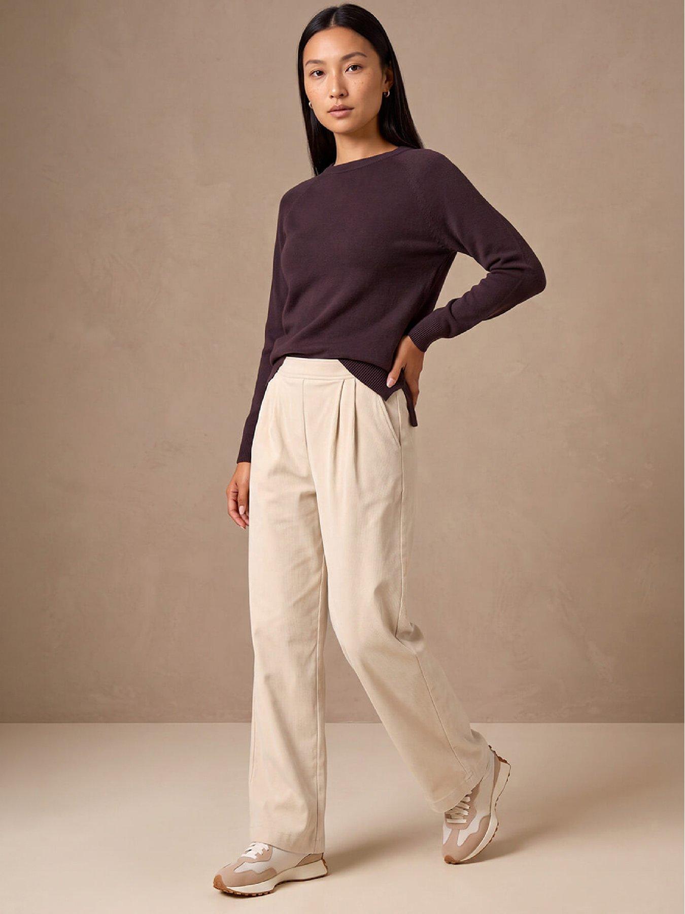 Image 1 of 4 of Roman Cord Wide Leg Trouser