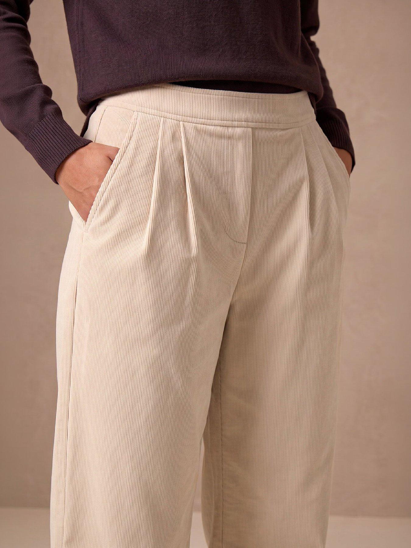 Image 2 of 4 of Roman Cord Wide Leg Trouser