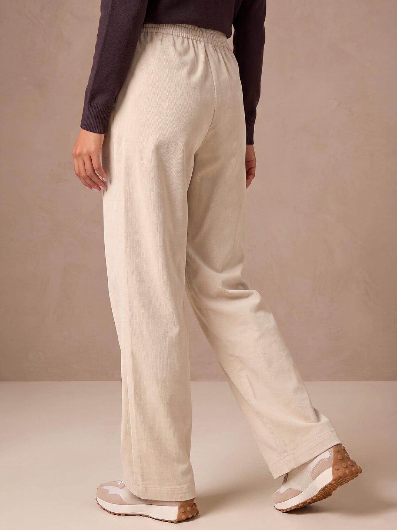 Image 3 of 4 of Roman Cord Wide Leg Trouser