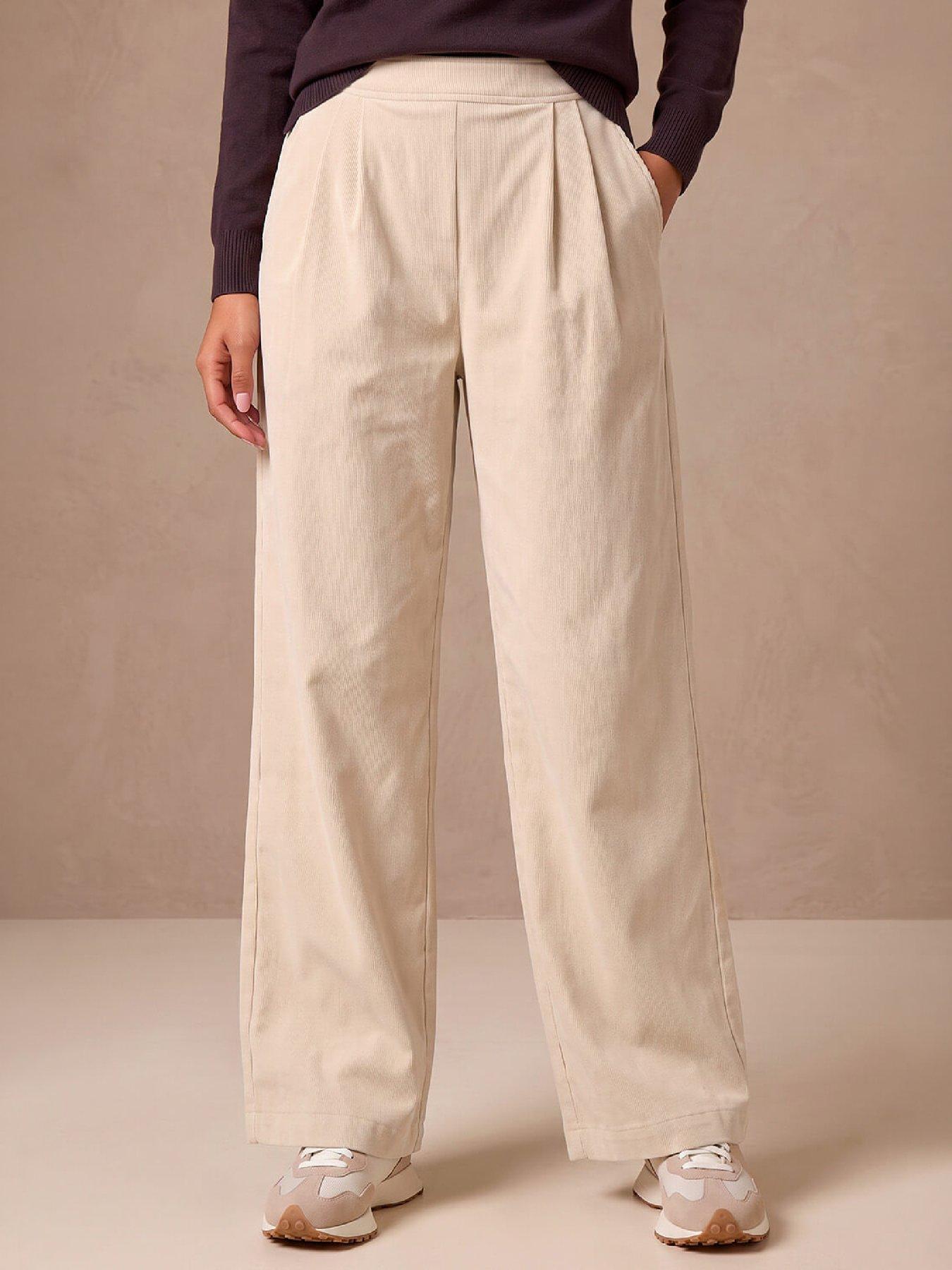 Image 4 of 4 of Roman Cord Wide Leg Trouser