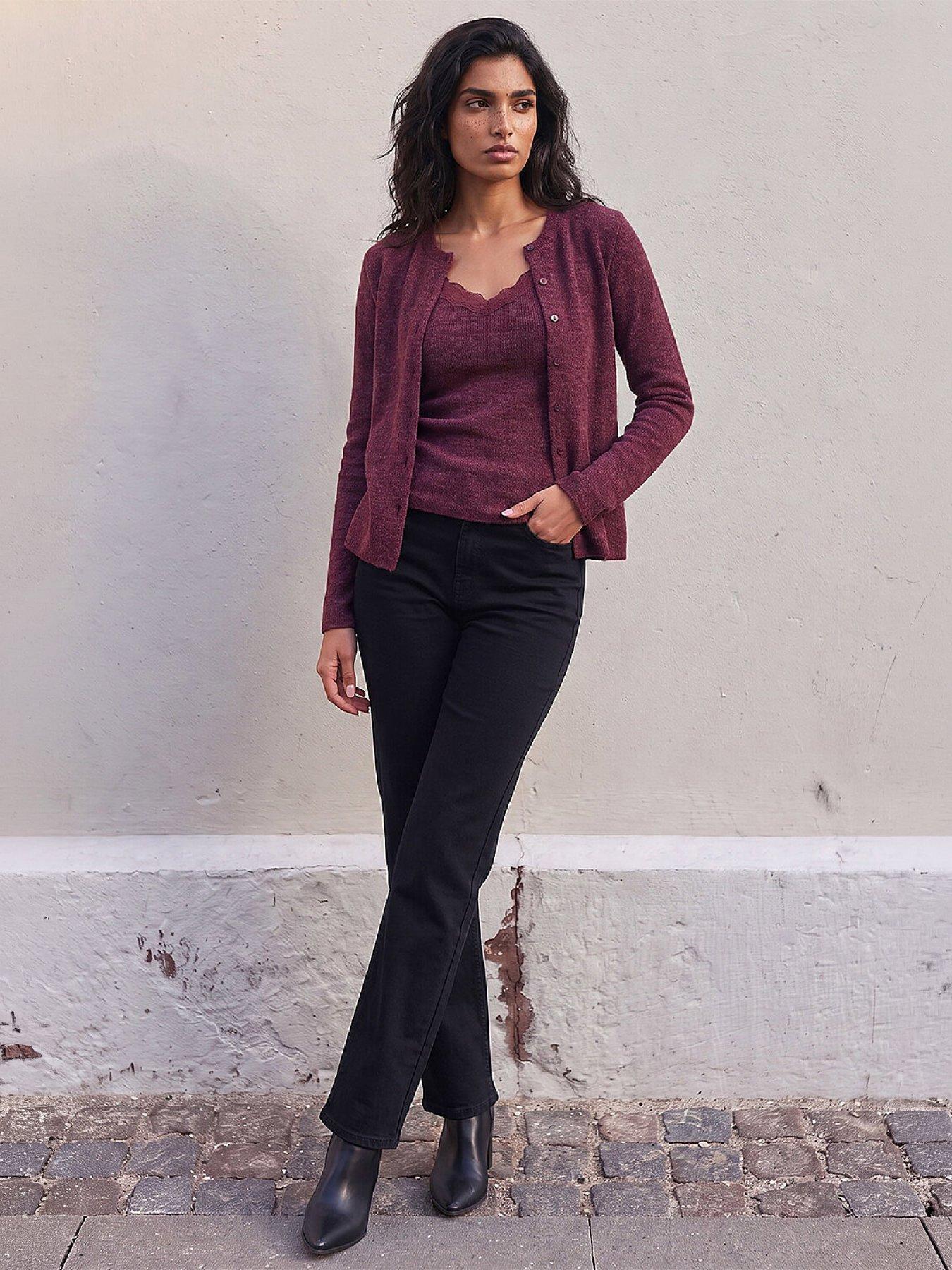Image 3 of 4 of Roman Lace Trim Cardigan