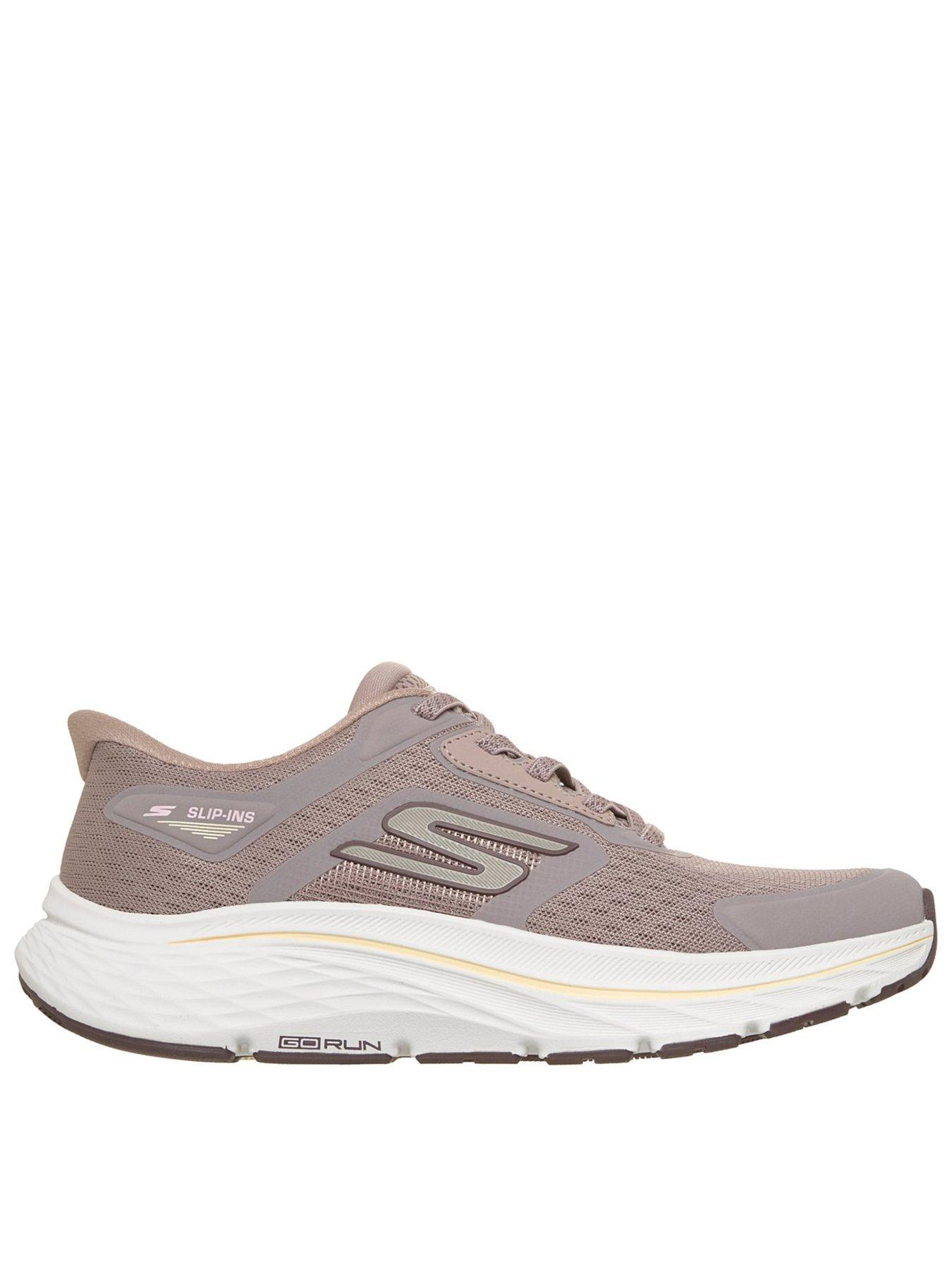 Image 1 of 5 of Skechers Womens Go Run Consistent 3 Slip-Ins Goga Mat Trainers - Taupe