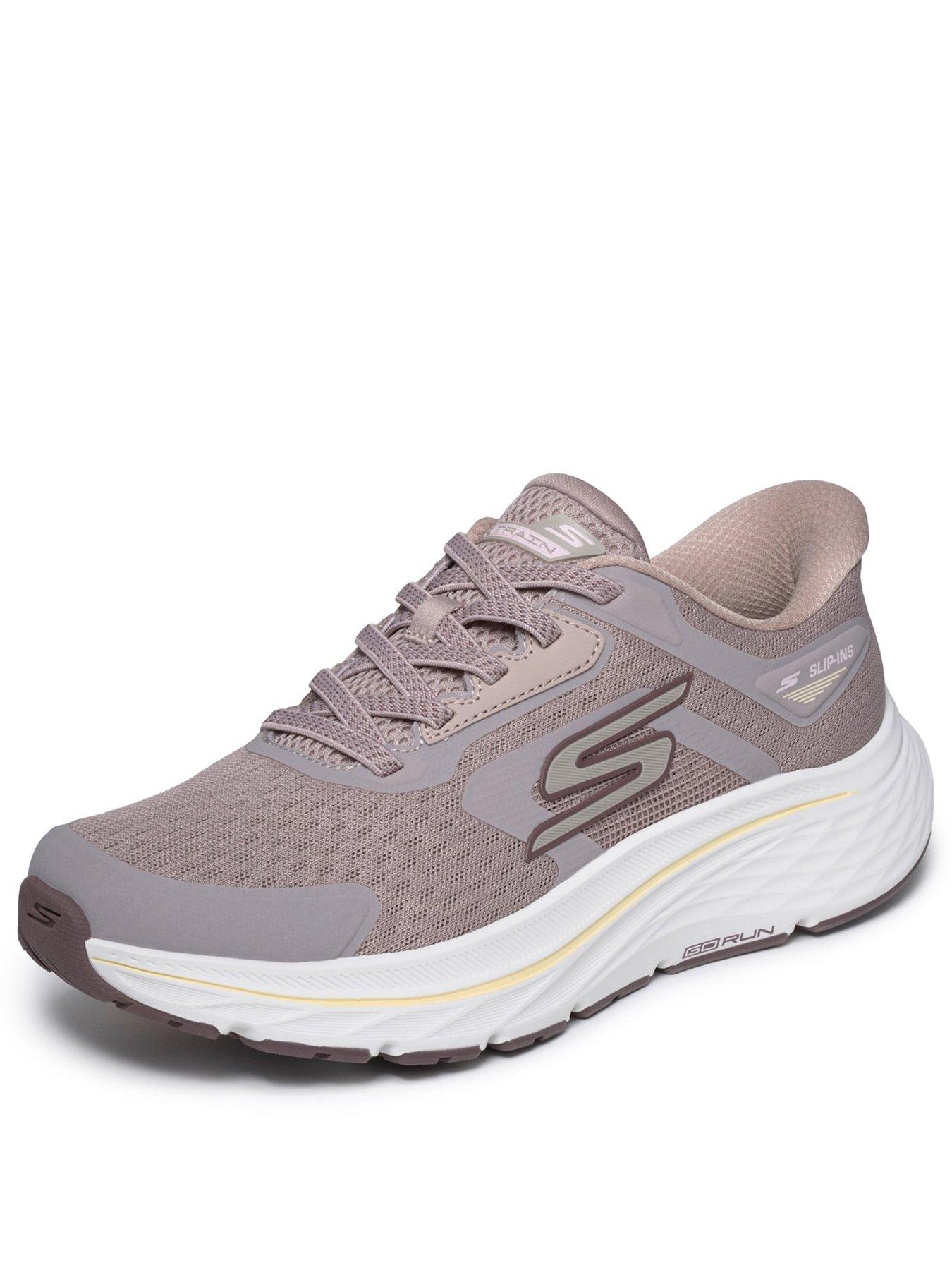 Image 3 of 5 of Skechers Womens Go Run Consistent 3 Slip-Ins Goga Mat Trainers - Taupe