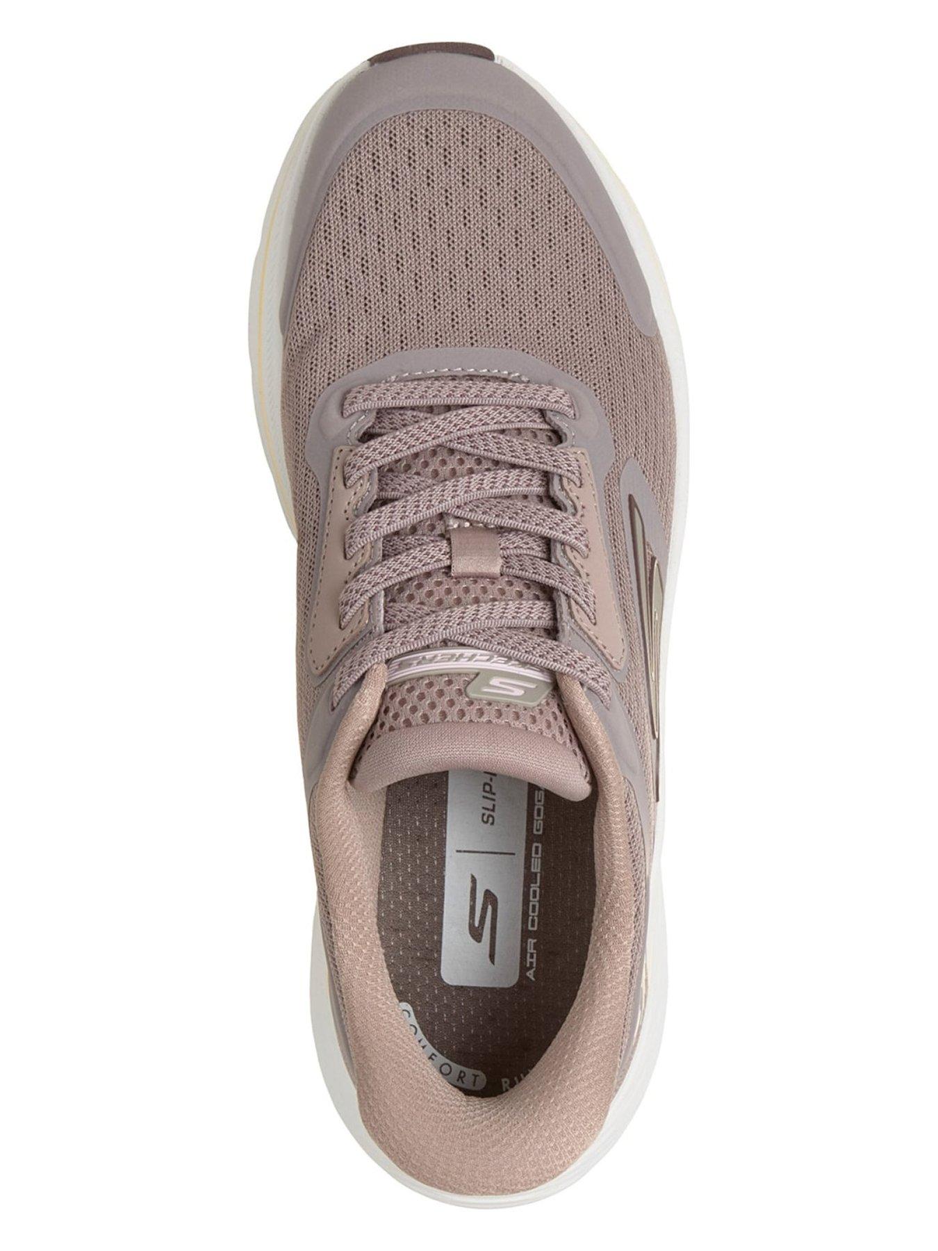 Image 4 of 5 of Skechers Womens Go Run Consistent 3 Slip-Ins Goga Mat Trainers - Taupe