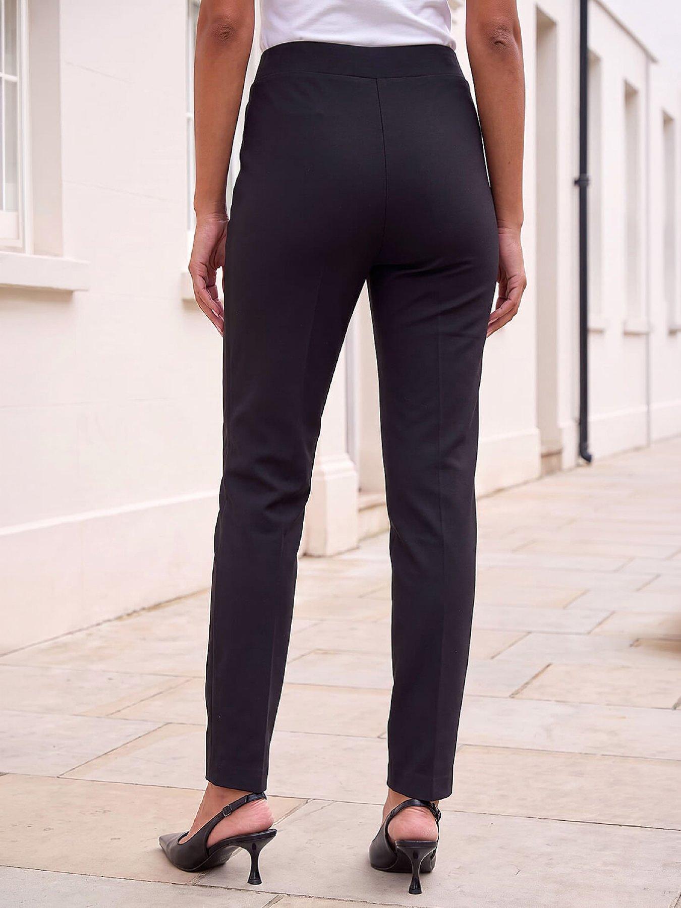 Image 3 of 4 of Roman Ponte Zip Slim Trouser