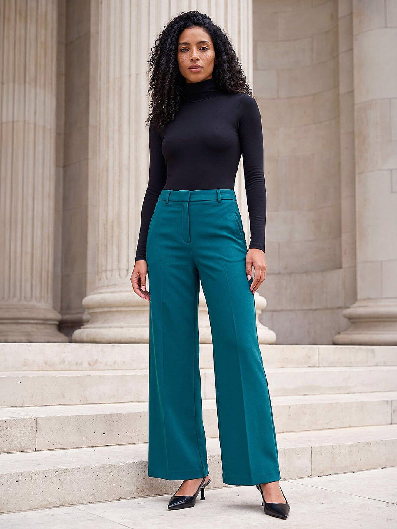 Image 4 of 4 of Roman Regular Wide Leg Trouser