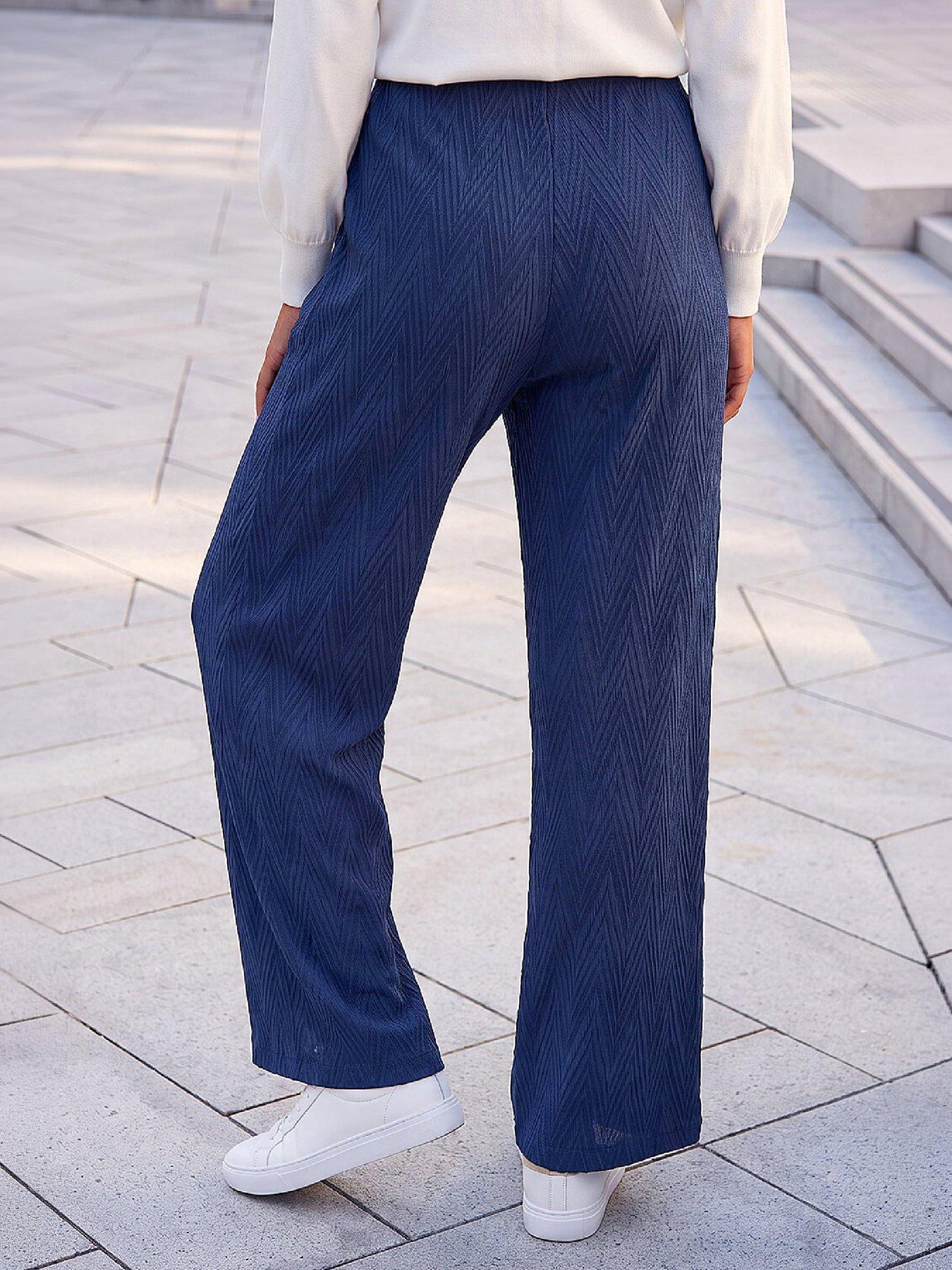 Image 3 of 3 of Roman Chevron Texture Trouser