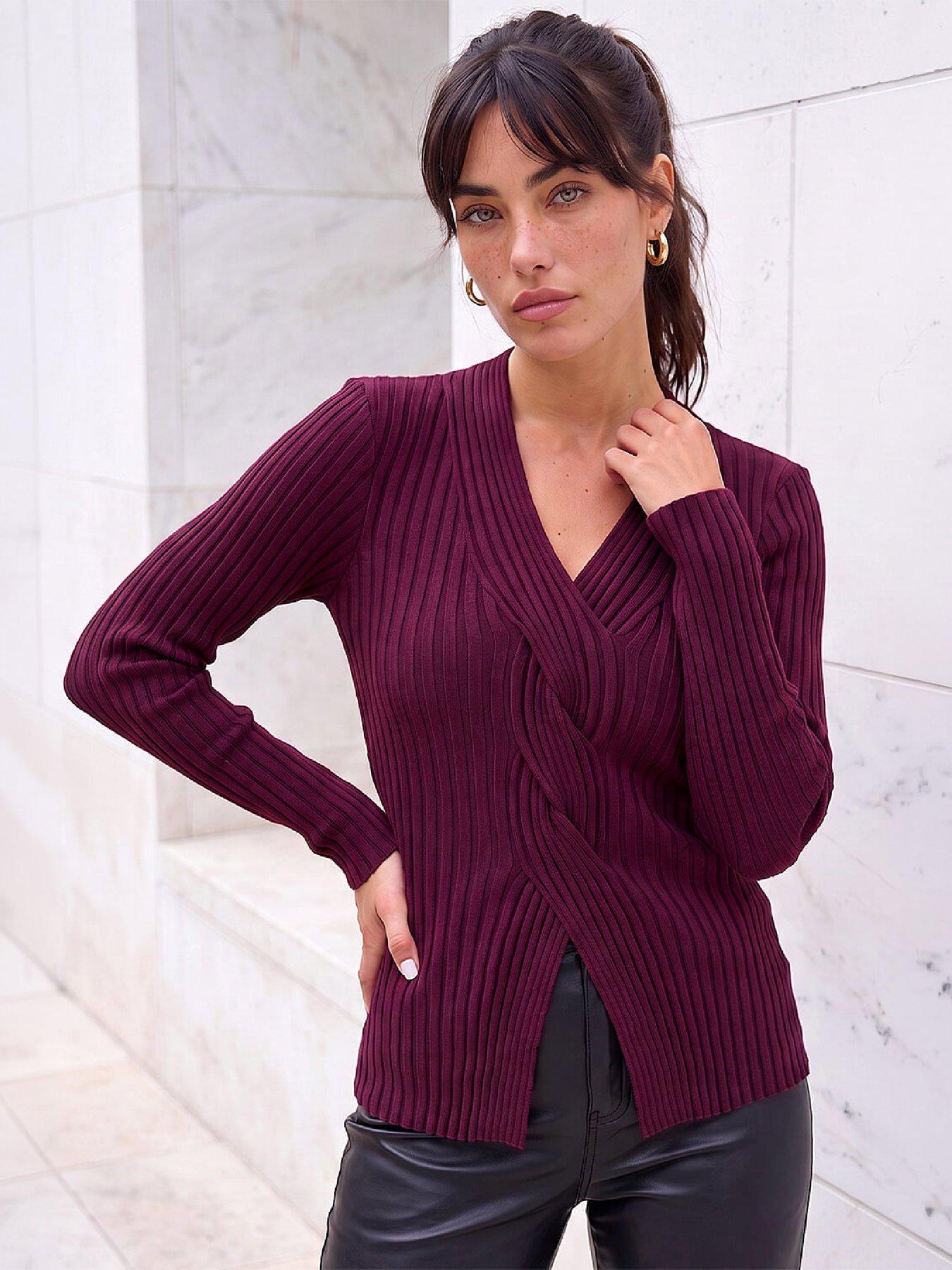 Image 1 of 4 of Roman Cable Rib Knit Jumper