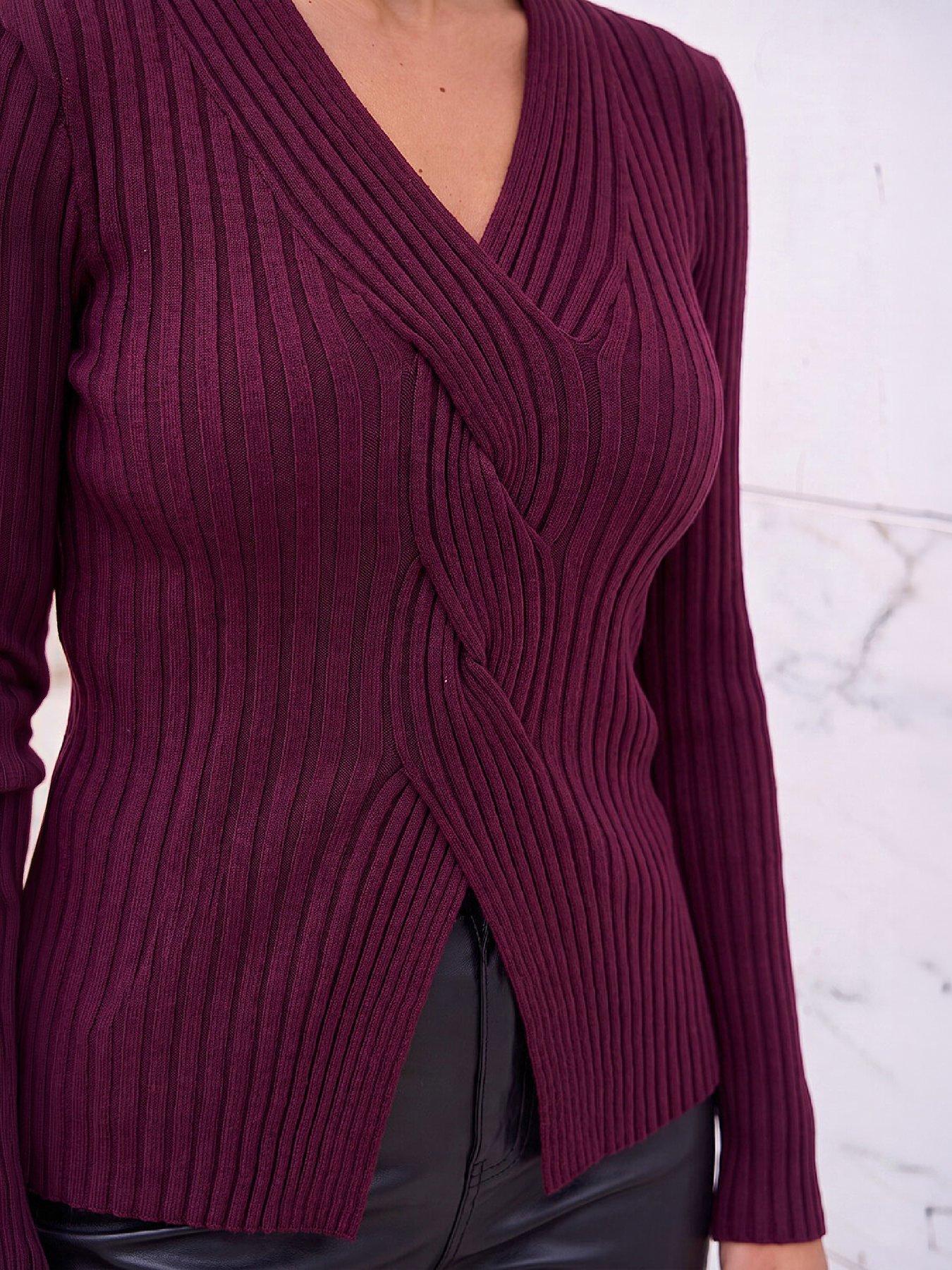 Image 2 of 4 of Roman Cable Rib Knit Jumper