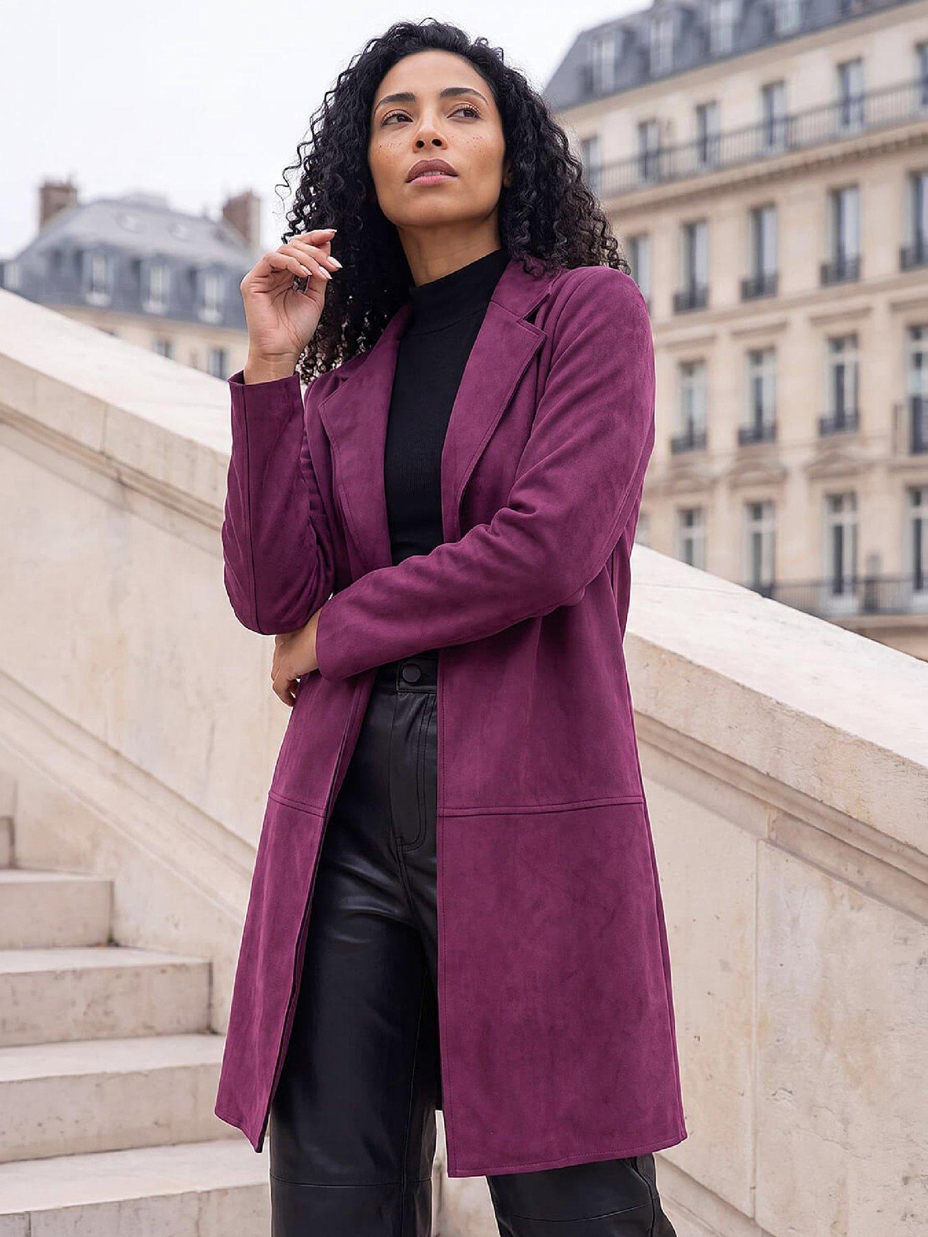 Image 1 of 4 of Roman Suedette Faux Jacket