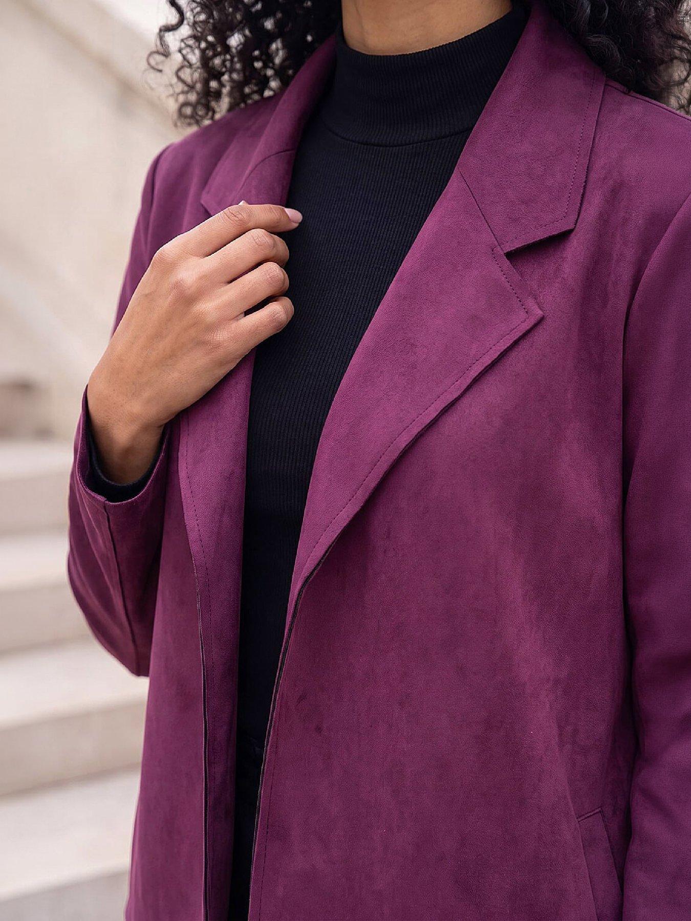 Image 2 of 4 of Roman Suedette Faux Jacket