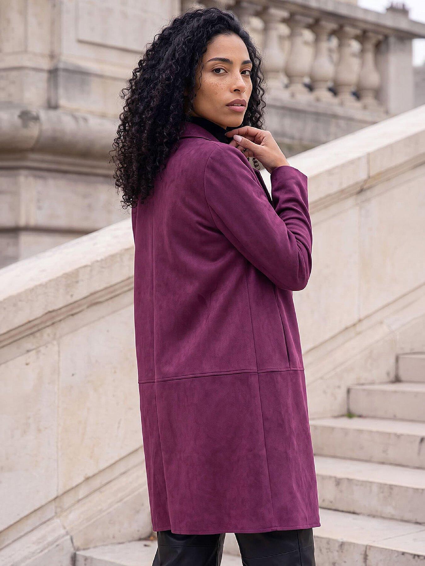 Image 3 of 4 of Roman Suedette Faux Jacket