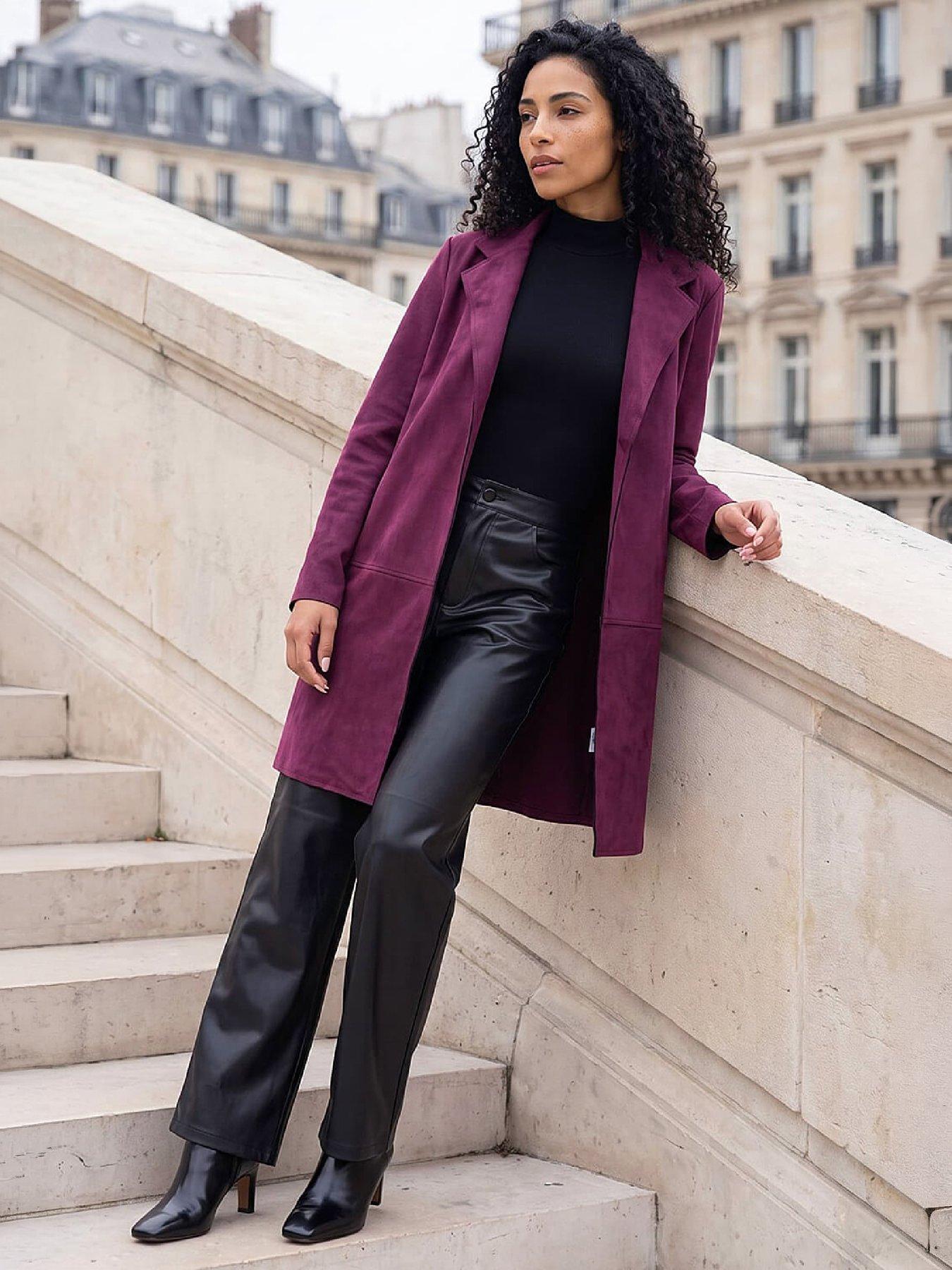 Image 4 of 4 of Roman Suedette Faux Jacket
