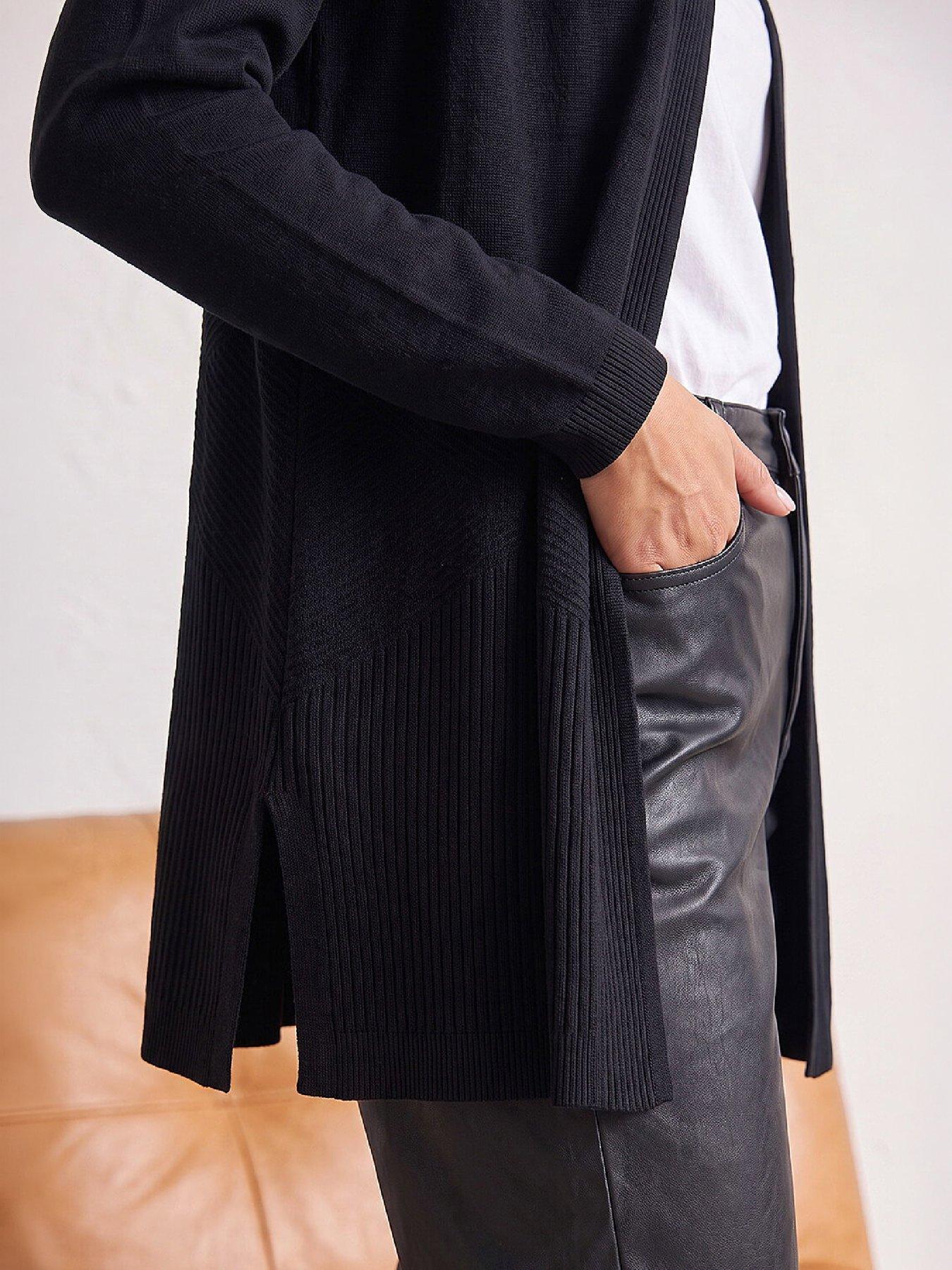 Image 2 of 4 of Roman Detailed Rib Cardigan