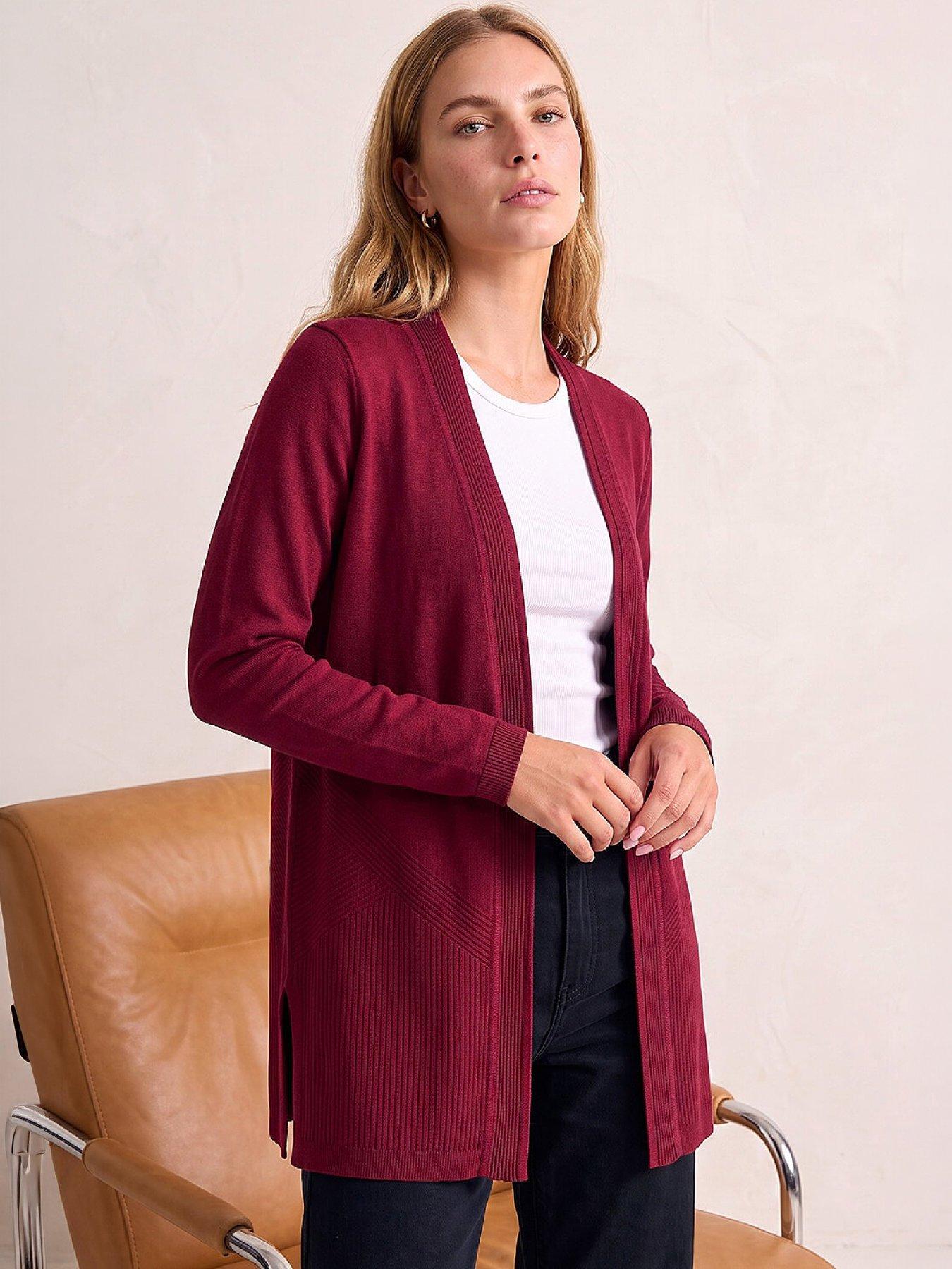 Image 1 of 4 of Roman Detailed Rib Cardigan