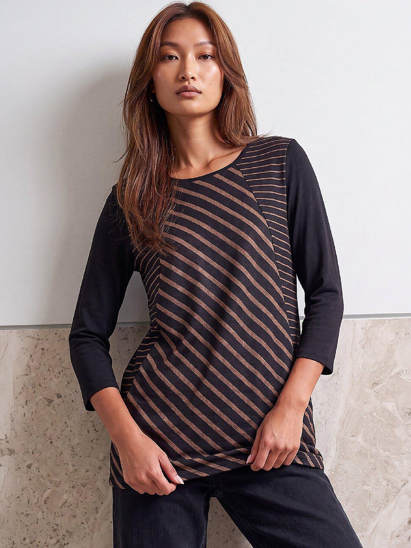 Image 1 of 4 of Roman Snit Stripe Tunic