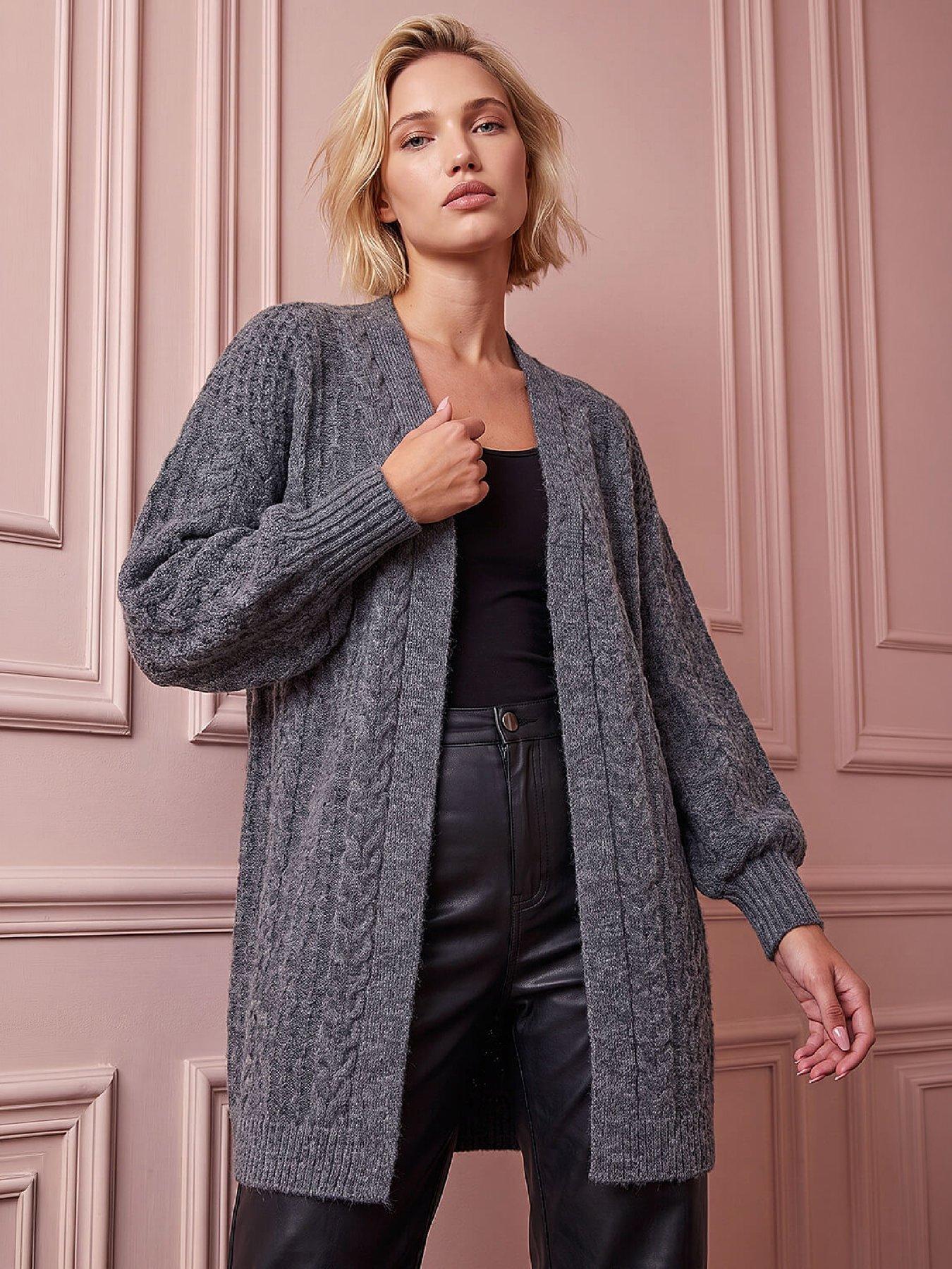 Image 1 of 4 of Roman Chunky Cable Cardigan