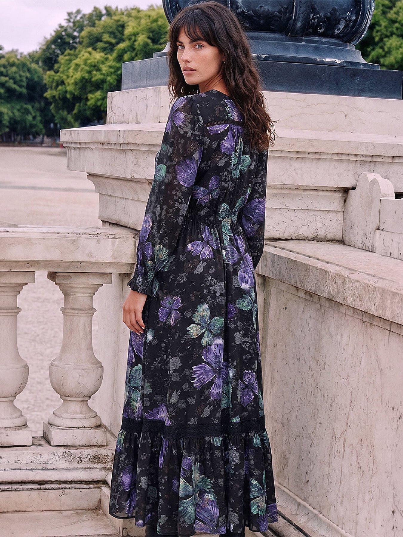 Image 3 of 4 of Roman Butterfly Midi Dress