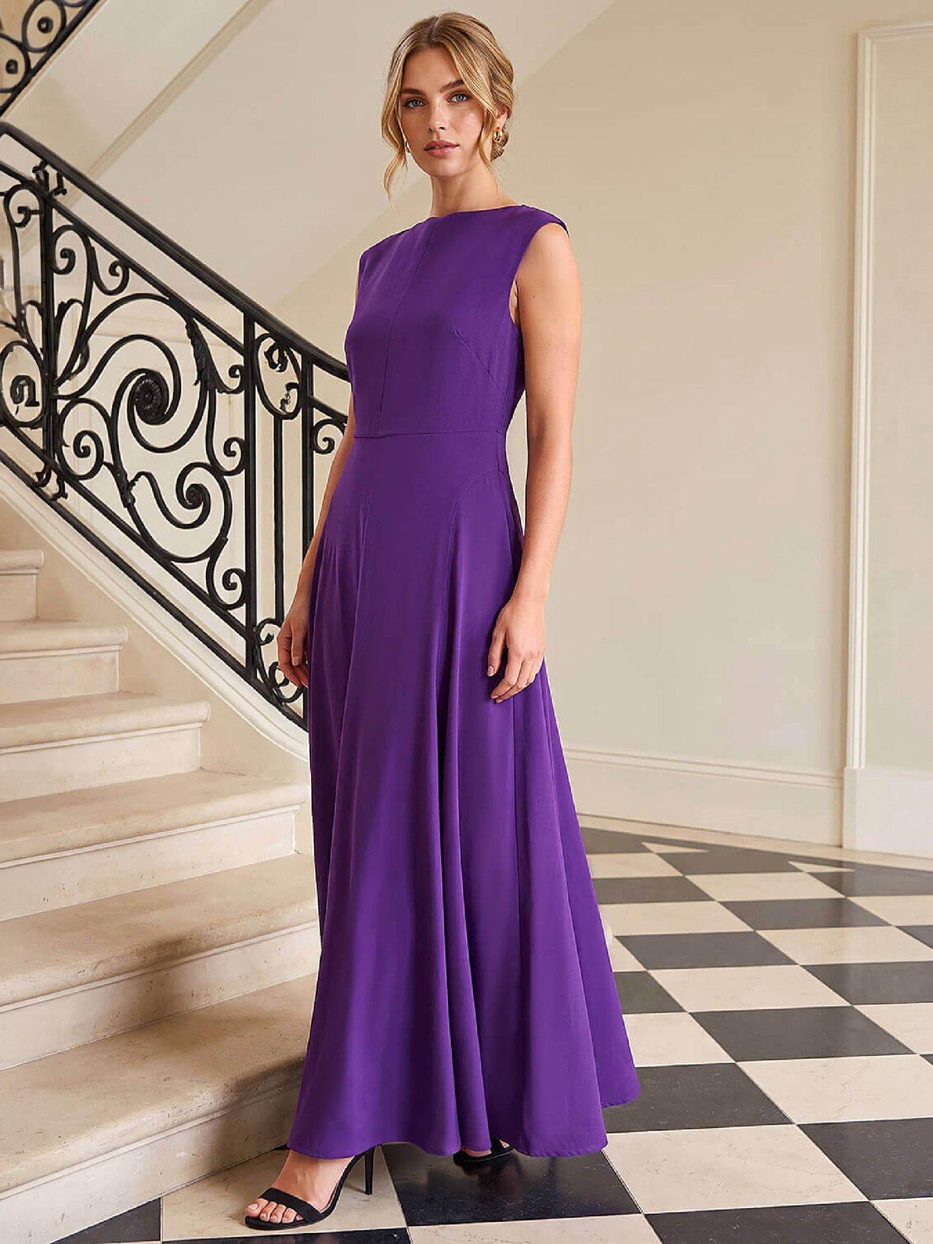 Image 4 of 4 of Roman Fit And Flare Dress