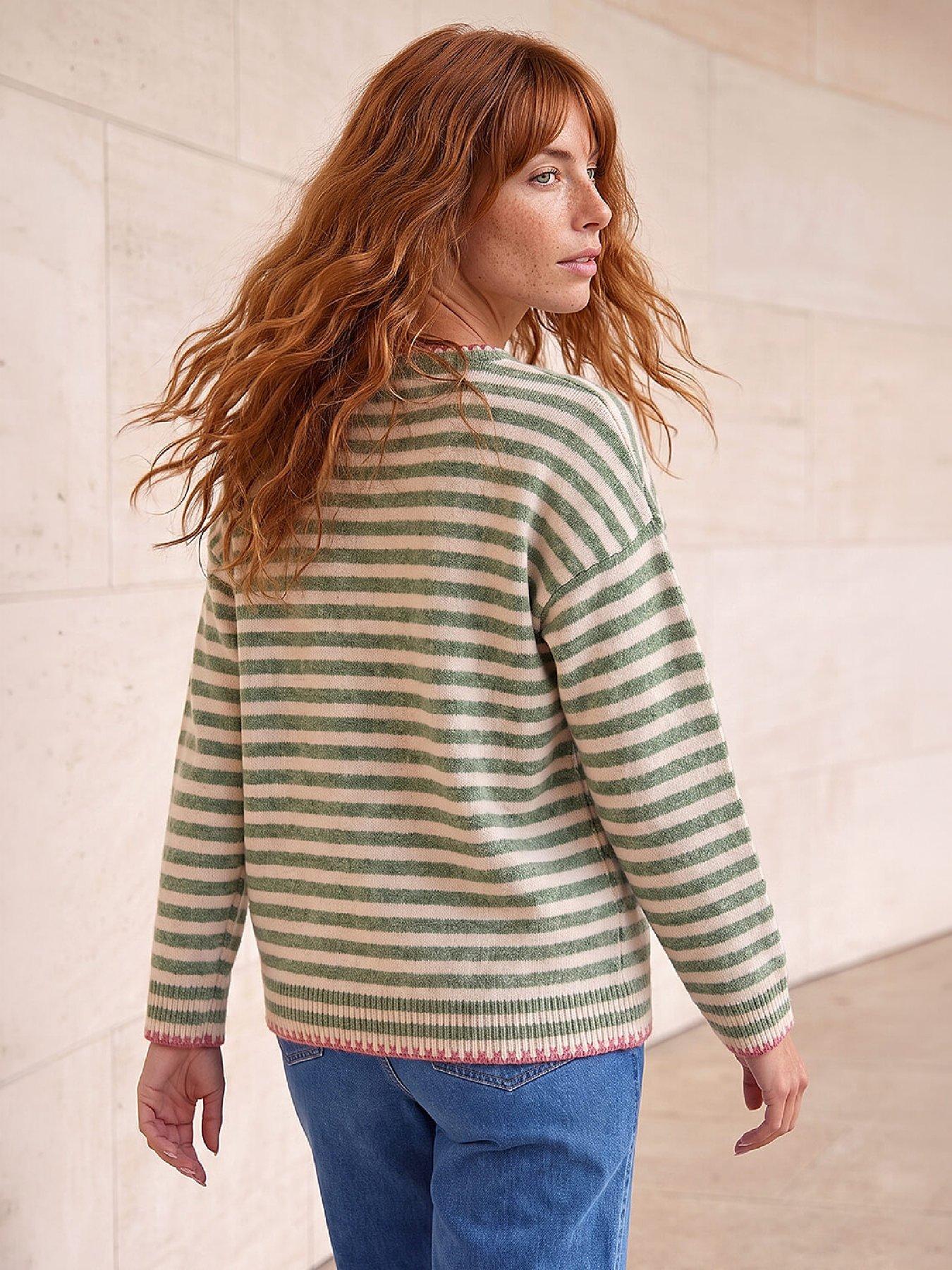 Image 3 of 4 of Roman Stripe Knit Jumper