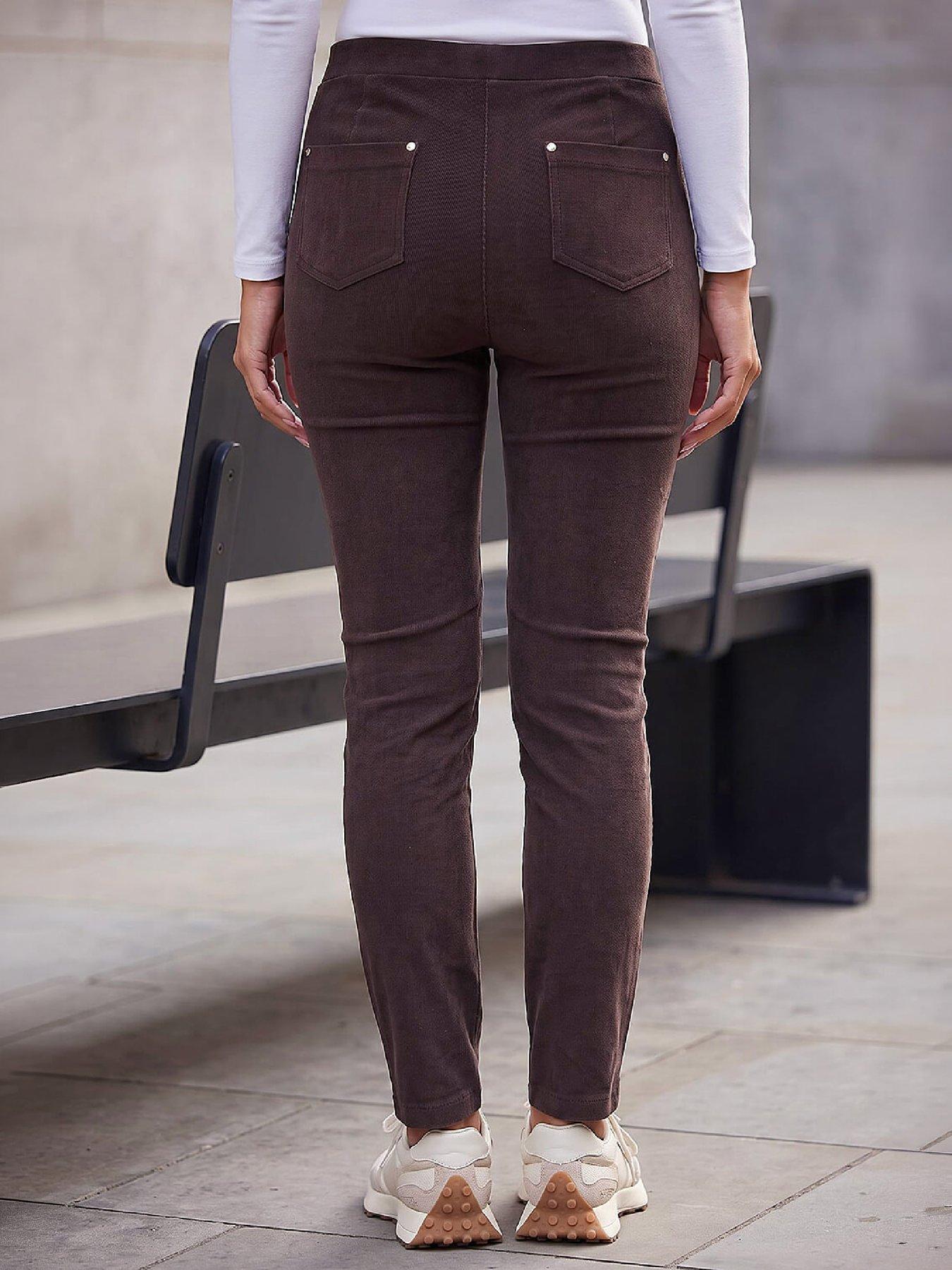 Image 3 of 4 of Roman Cord Straight Leg Trouser