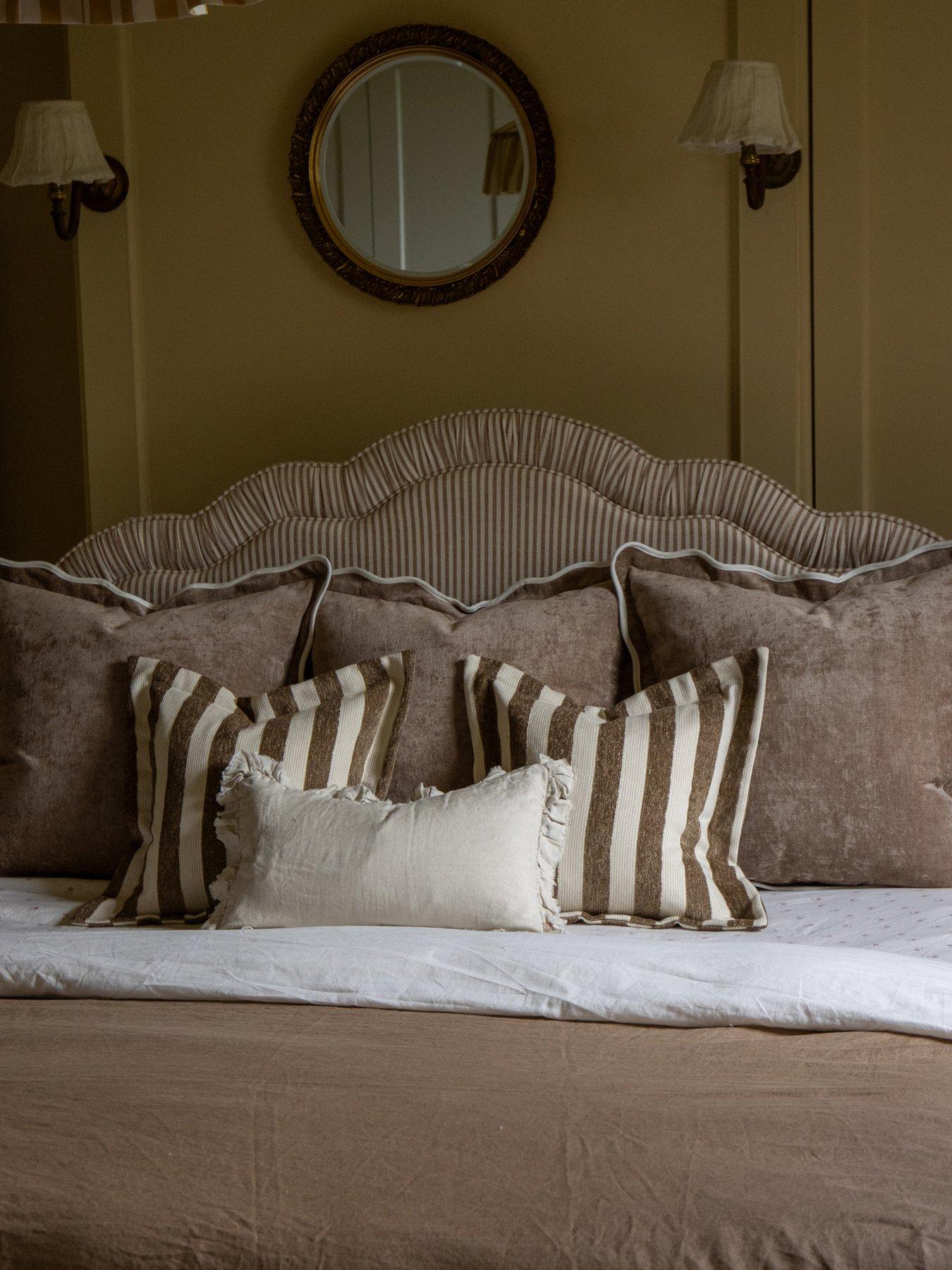 Image 3 of 4 of Ellenvale Interiors Hallie Ruffle Cushion Cover 50x30