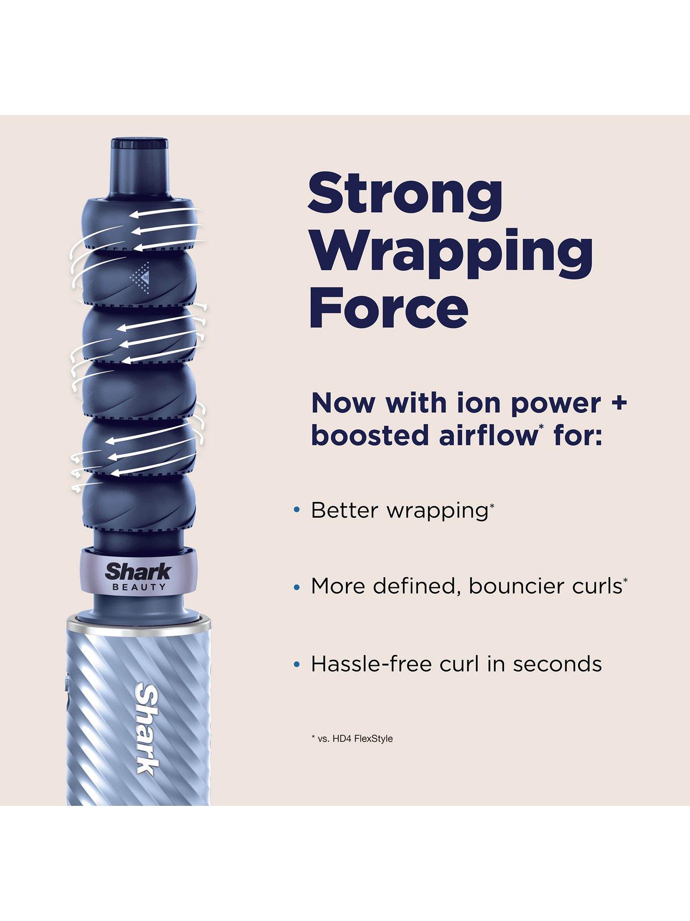 Image 3 of 7 of Shark FlexStyle IonCurl Ion Air Drying, Curling and Styling System - Blue HD841UK