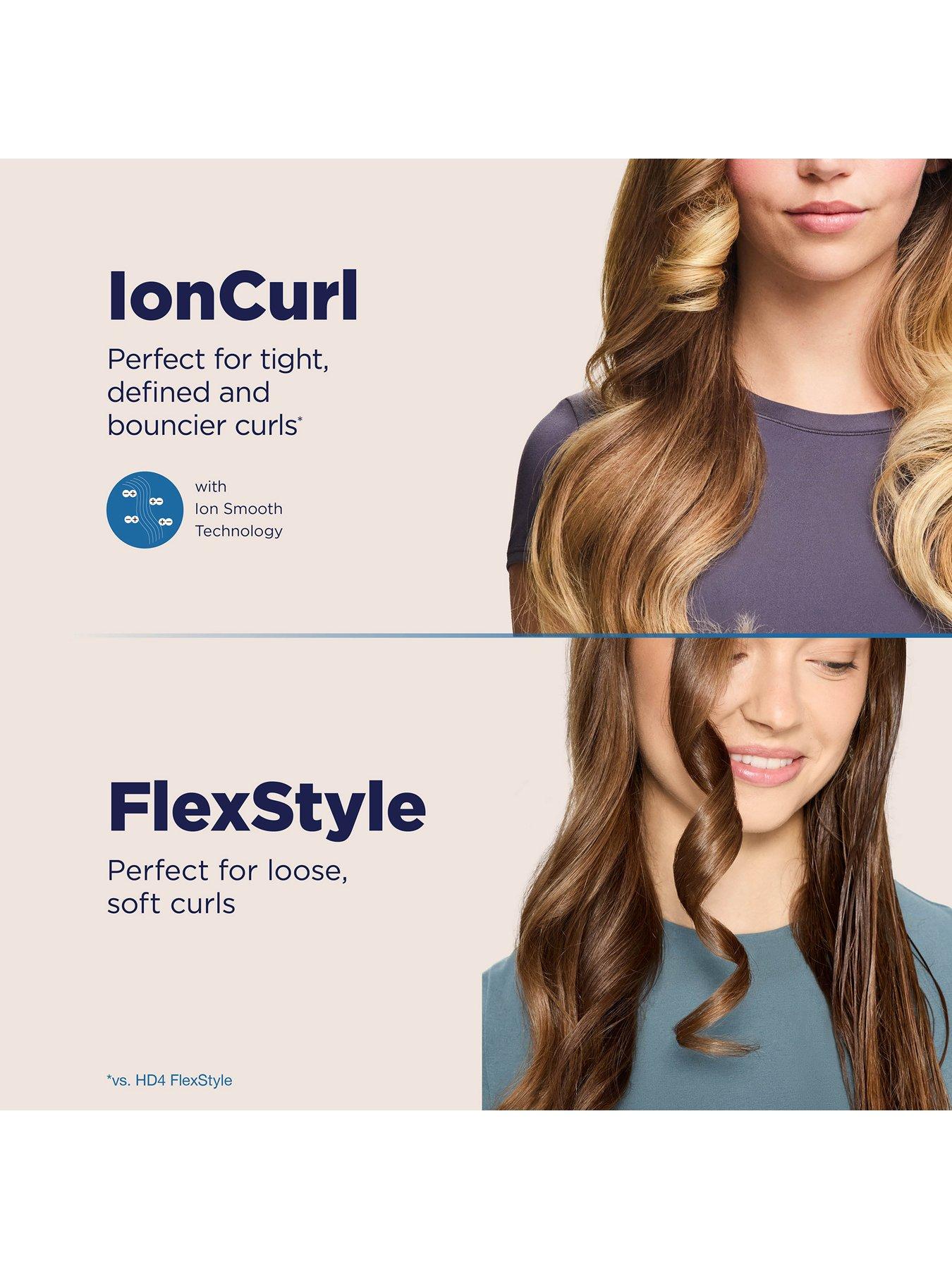 Image 7 of 7 of Shark FlexStyle IonCurl Ion Air Drying, Curling and Styling System - Blue HD841UK