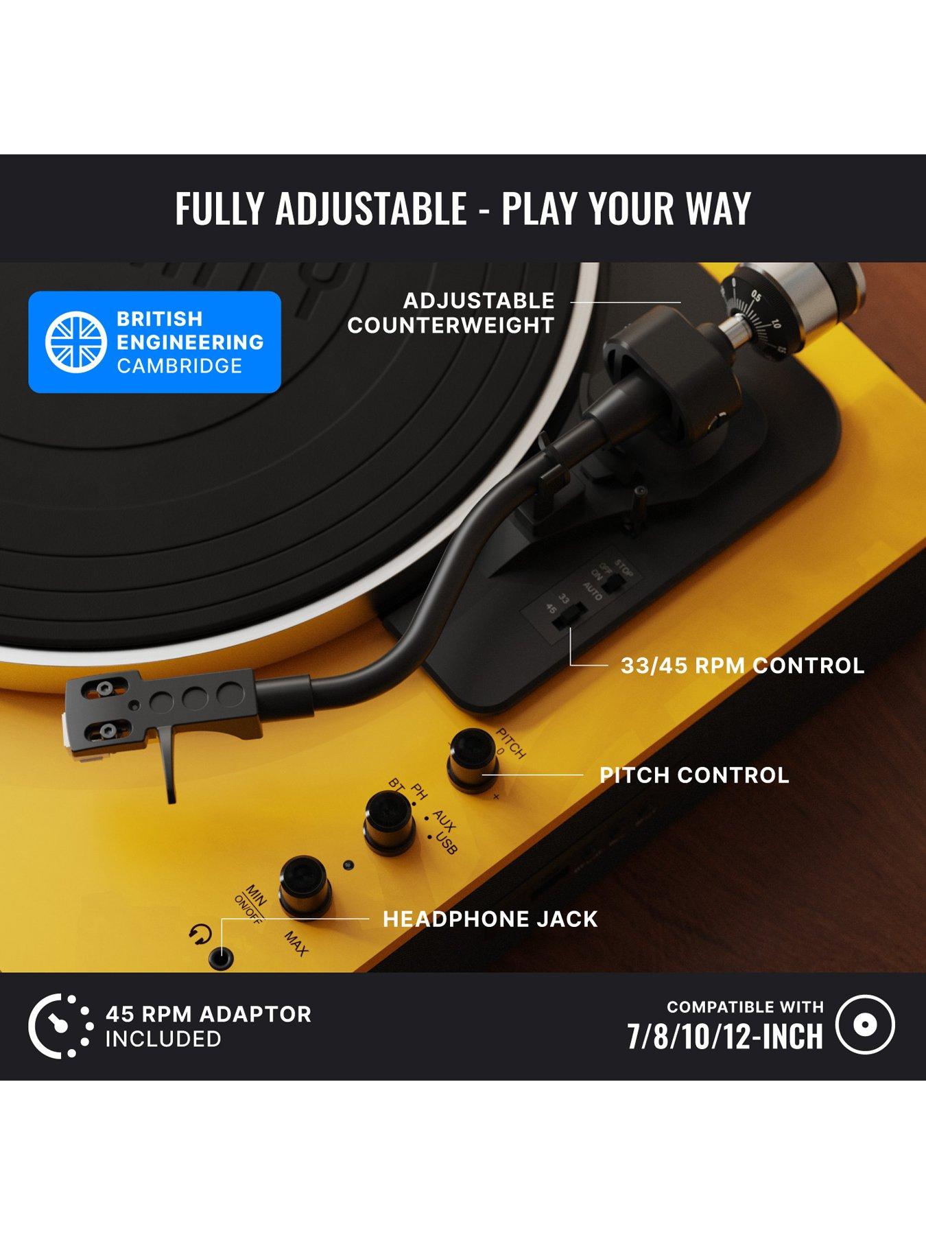 Image 5 of 7 of Majority Folio Turntable - Sol Yellow