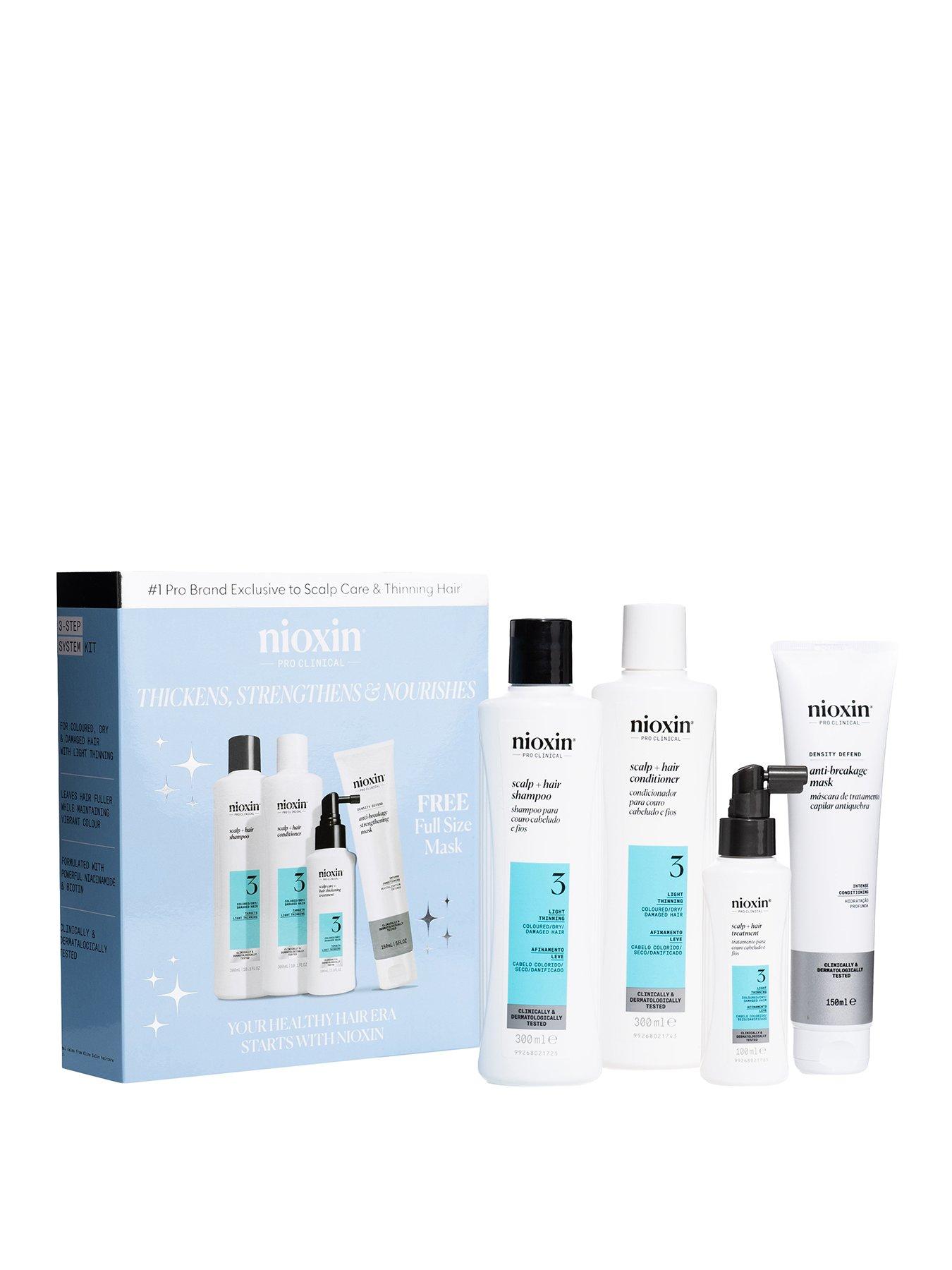 Image 1 of 7 of Nioxin Nioxin Pro Clinical Hair Thickening, Nourishing and Anti-Breakage Haircare Set
