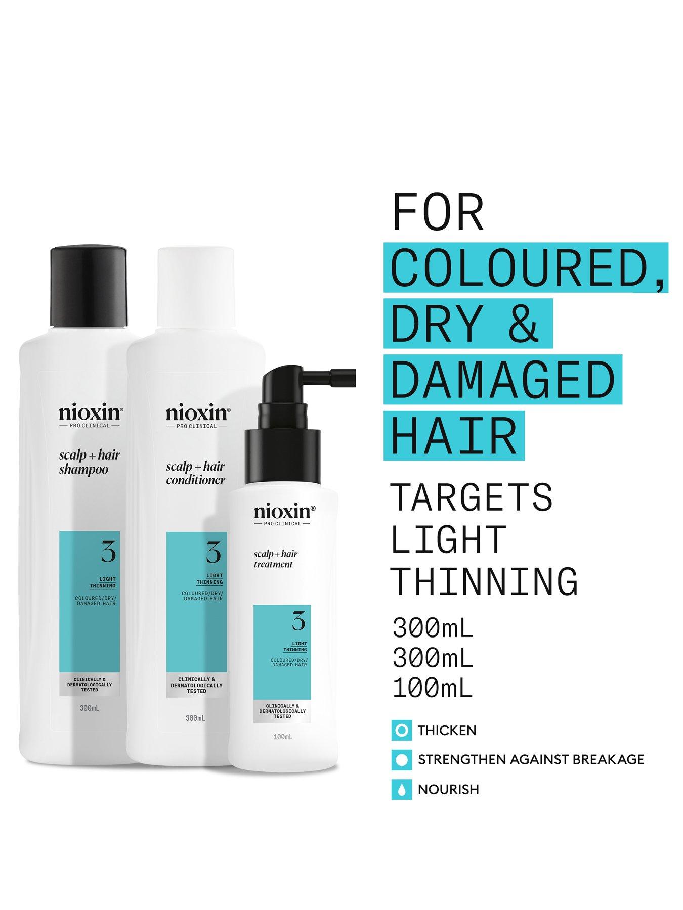 Image 2 of 7 of Nioxin Nioxin Pro Clinical Hair Thickening, Nourishing and Anti-Breakage Haircare Set