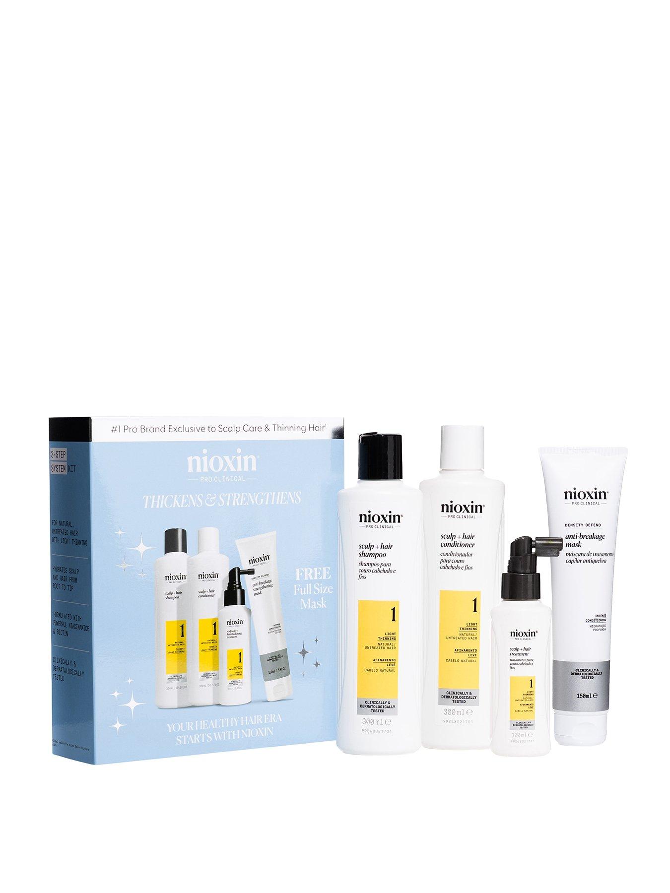 Image 1 of 7 of Nioxin Nioxin Pro Clinical Hair Thickening and Anti-Breakage Haircare Set