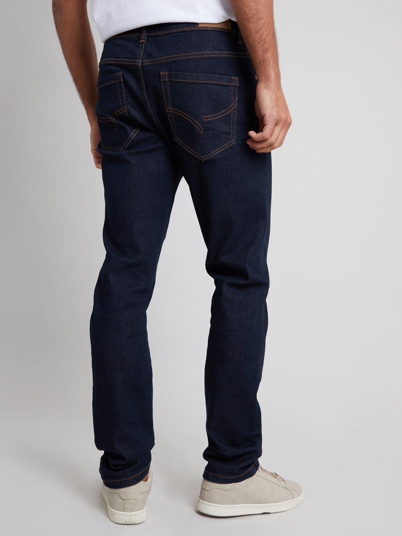 Image 2 of 4 of Threadbare Mens Jeans Islington Slim Fit - Rinse (R)
