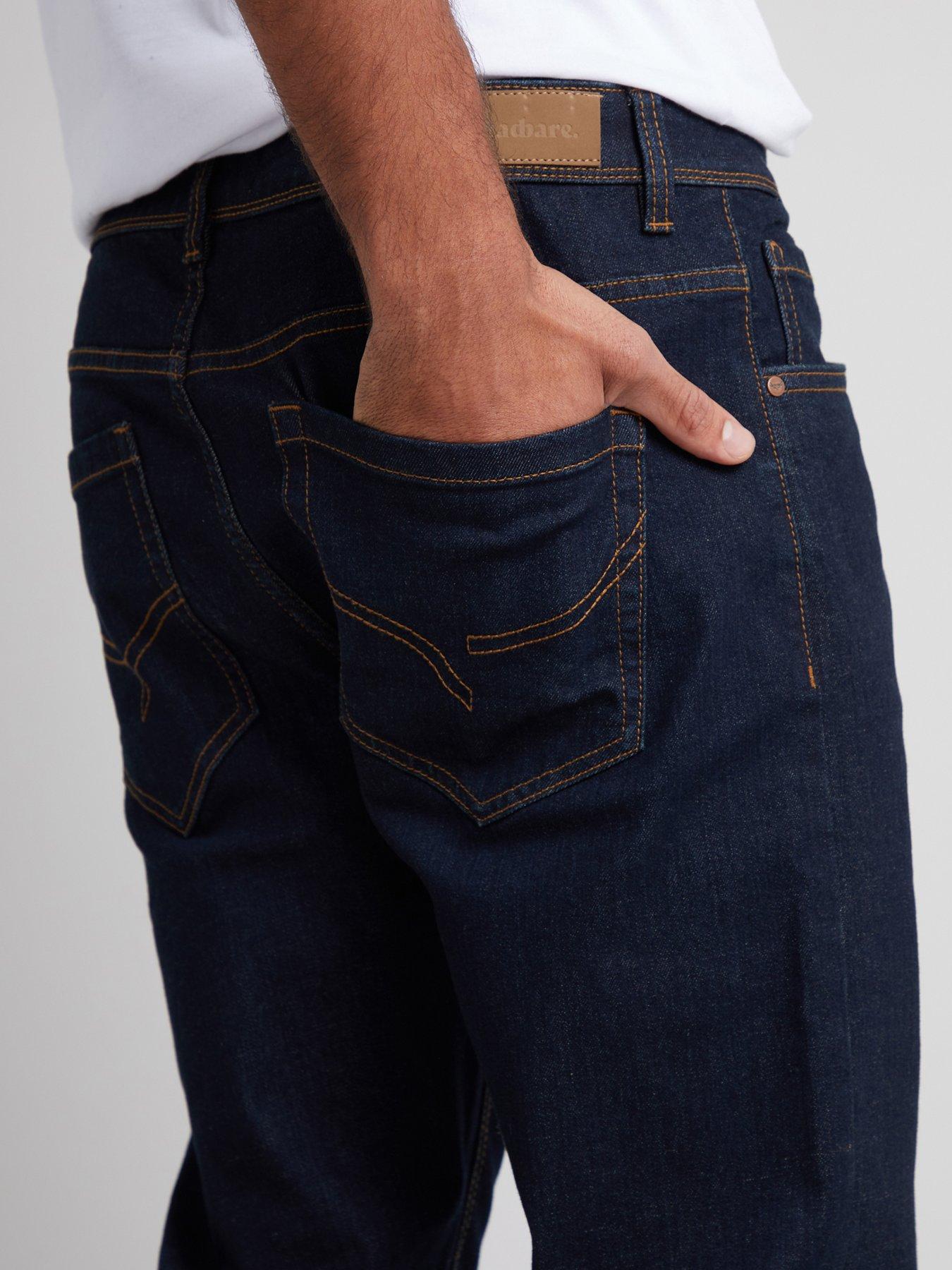 Image 4 of 4 of Threadbare Mens Jeans Islington Slim Fit - Rinse (R)
