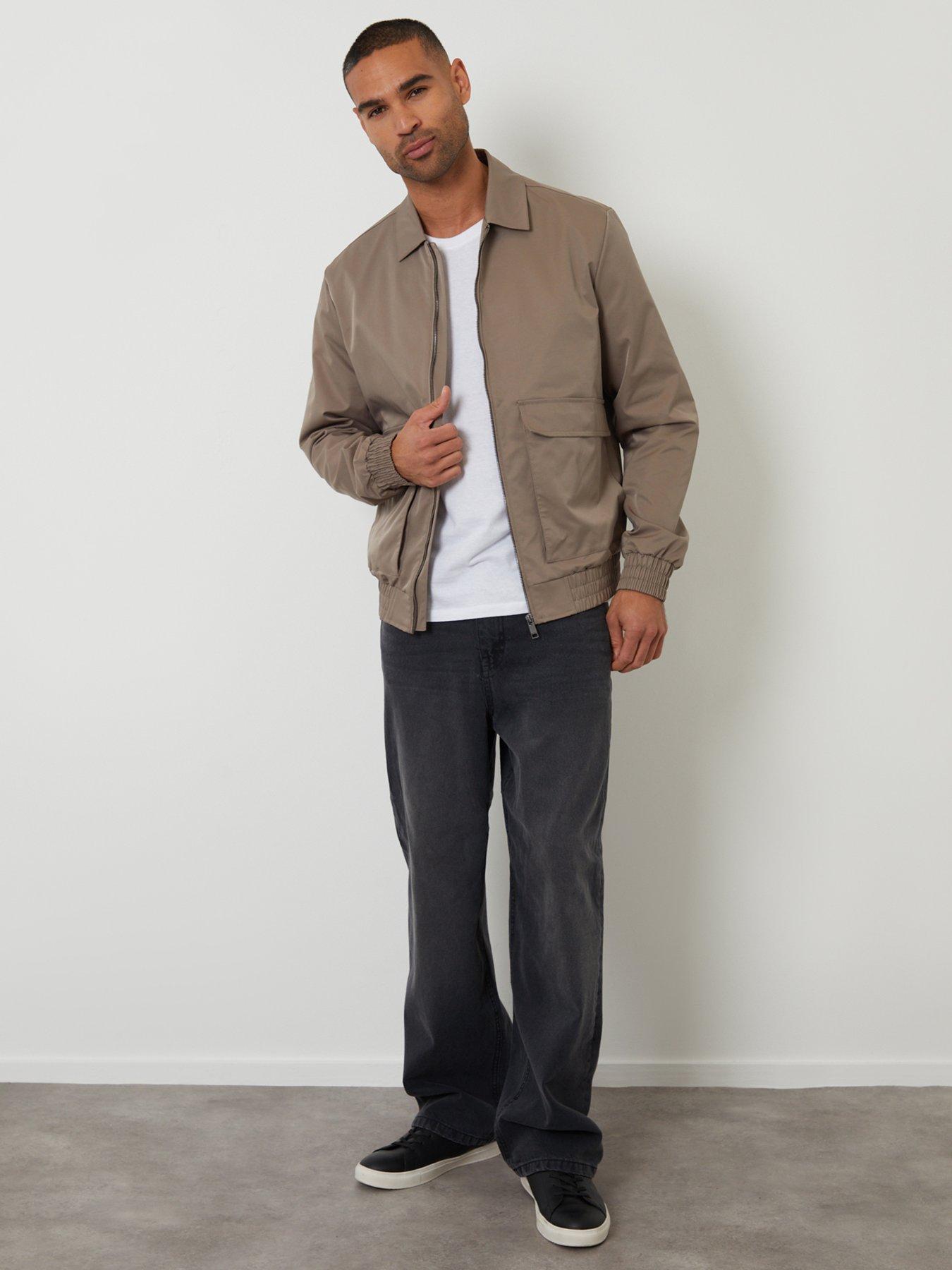 Image 3 of 5 of Threadbare Mens Jacket Dufty - Taupe