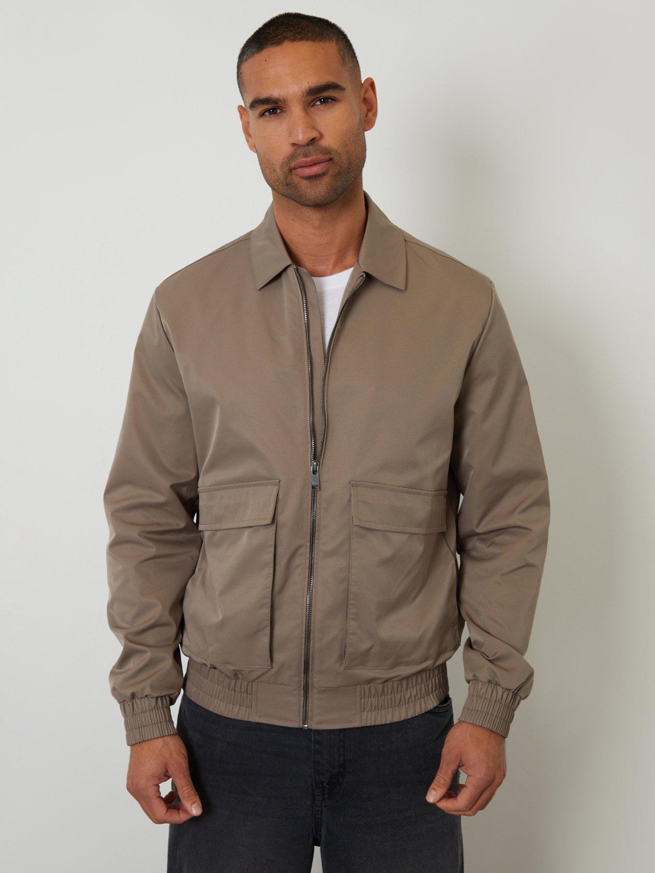 Image 5 of 5 of Threadbare Mens Jacket Dufty - Taupe