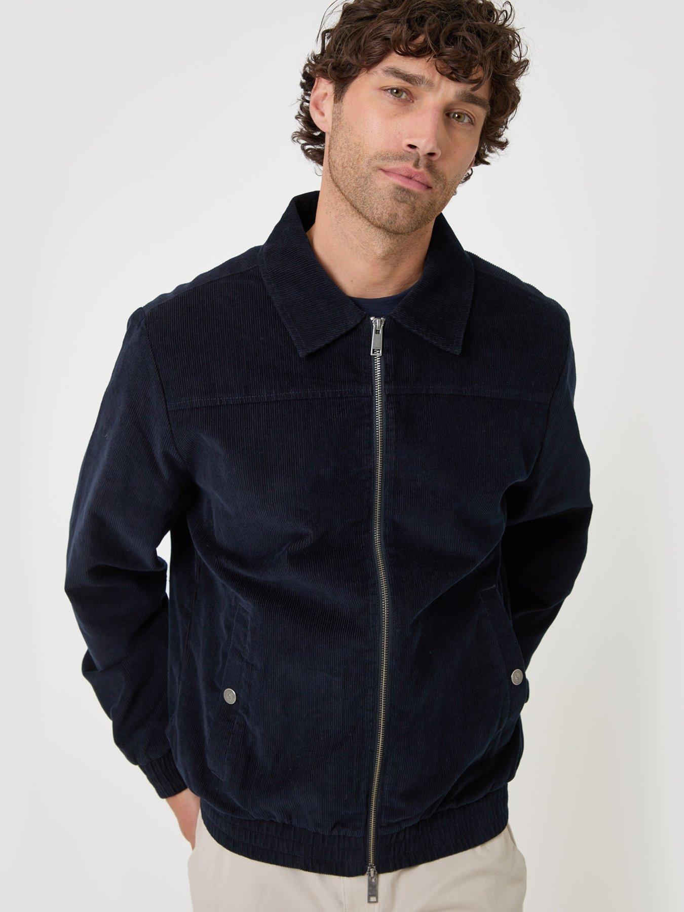 Image 4 of 6 of Threadbare Mens Jacket Moka - Navy