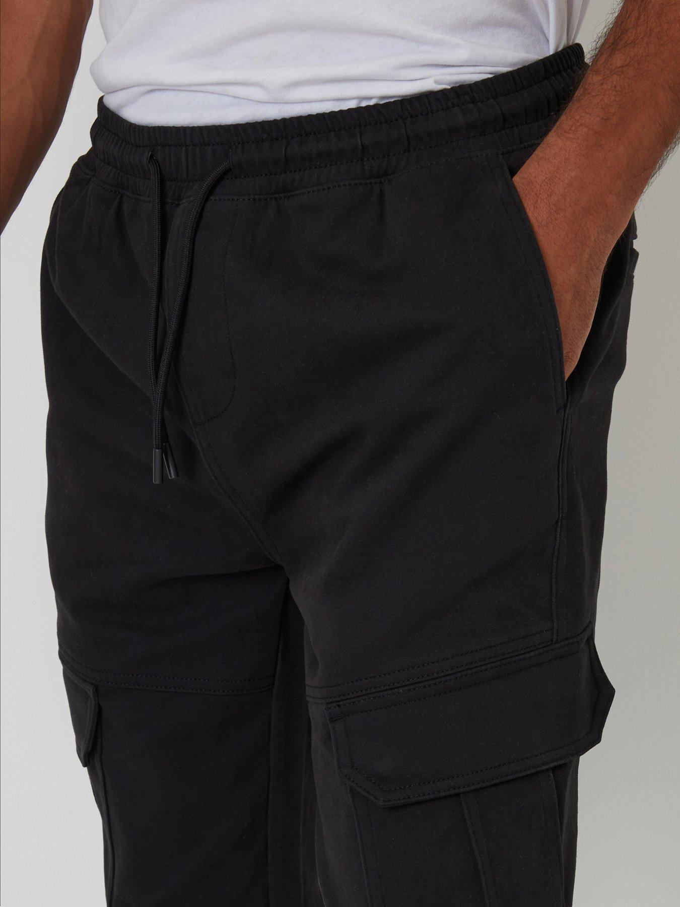Image 4 of 4 of Threadbare Mens Trouser Garrix - Black (Slim Fit)